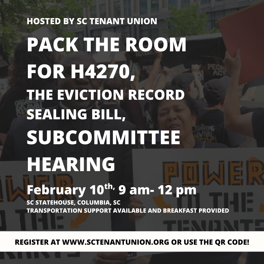 Eviction Record Sealing Subcommittee Hearing