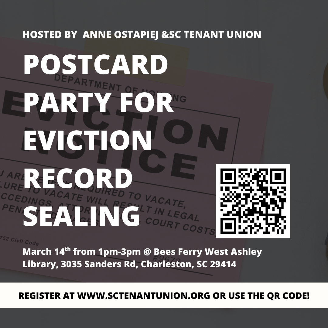 Postcard Party for Eviction Record Sealing