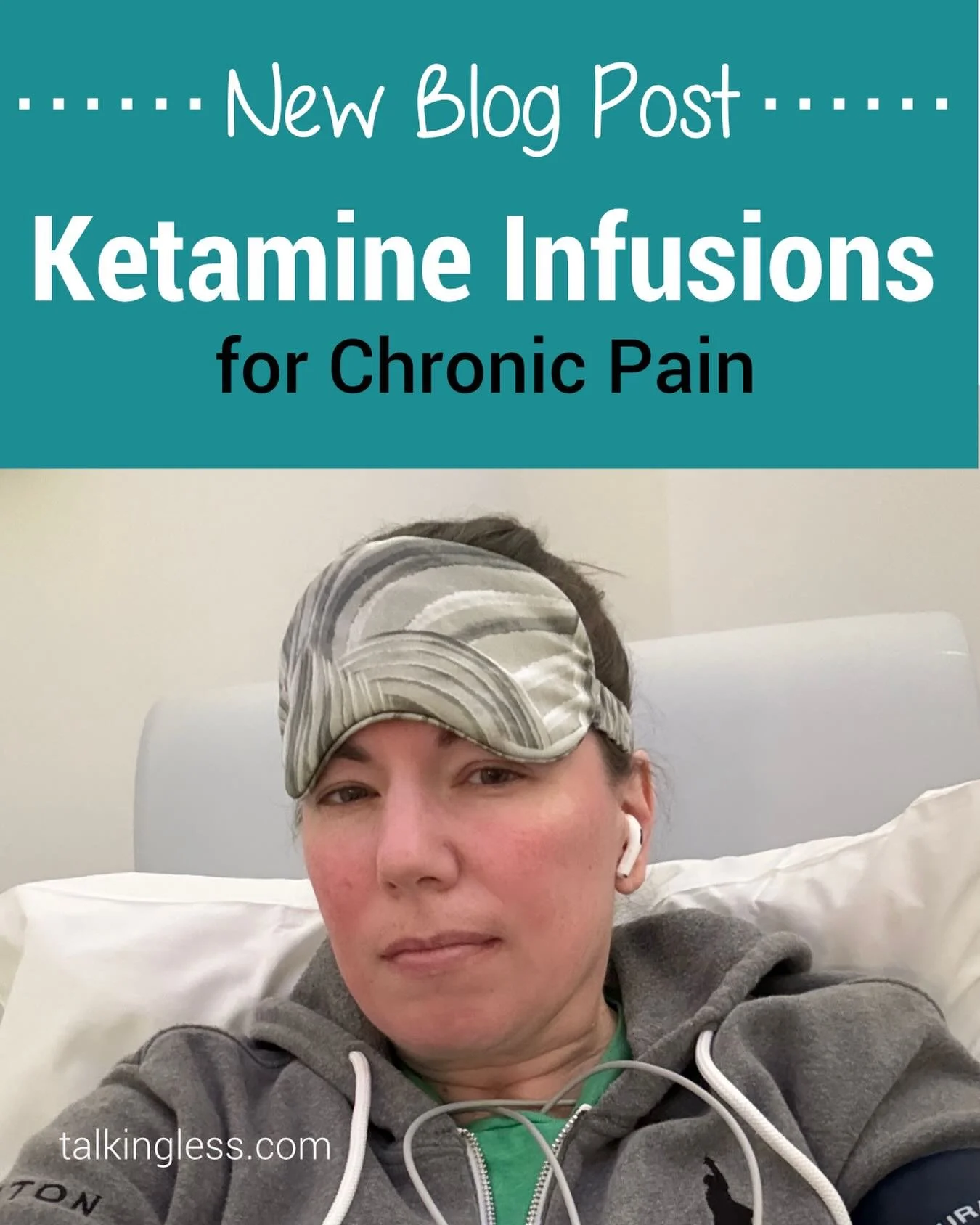 LINK IN BIO - NEW BLOG POST: For me, ketamine infusions may be the answer for &ldquo;I don&rsquo;t know what else to do for your pain.&rdquo; All the meds have failed. Effects from procedures and blocks don&rsquo;t last as long as they used to. Pleas