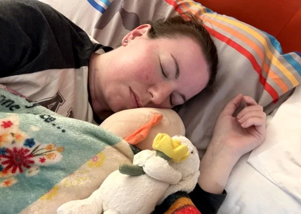 sleeping after ketamine infusion