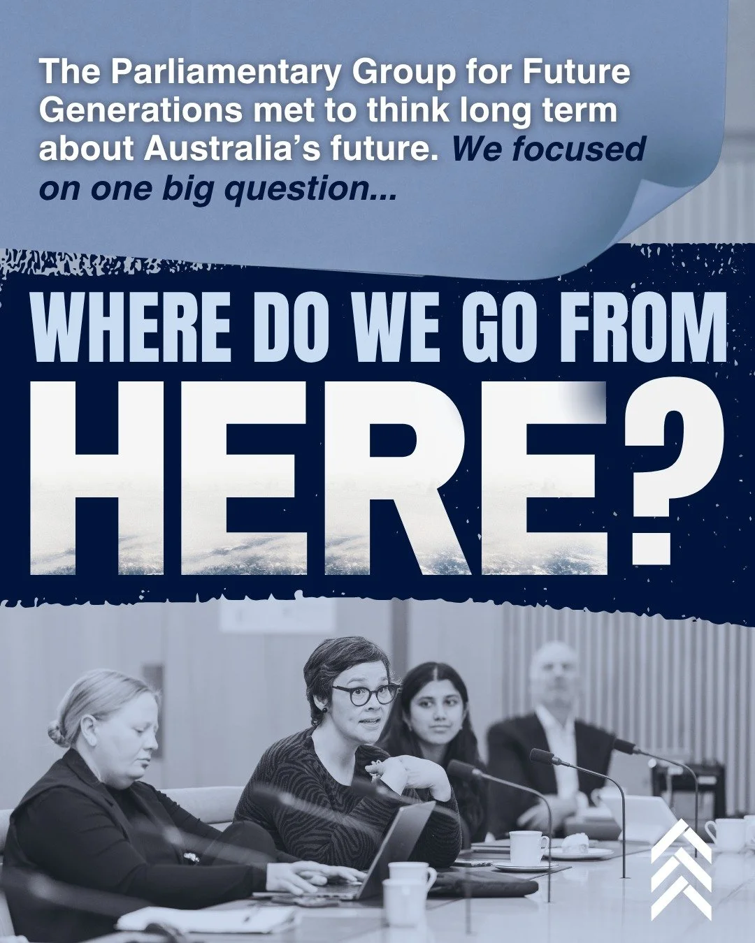 🌏 Where do we go from here?
Our last Parliamentary Group ended with some powerful strategic questions to inform next steps:
🔹What are we building for?
🔹 How do we balance vision and action?
🔹 How do we include voices beyond Canberra?
🔹 How do we