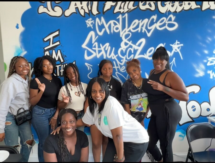 We had a guest speaker who came in and spoke to the girls about making bad choices and how it can land you in Prison. Thank you dawnanderson938 for this. Praying that this will reach them and keep them focused. ππ½ππ½ #swaag #girl #girlpower #black