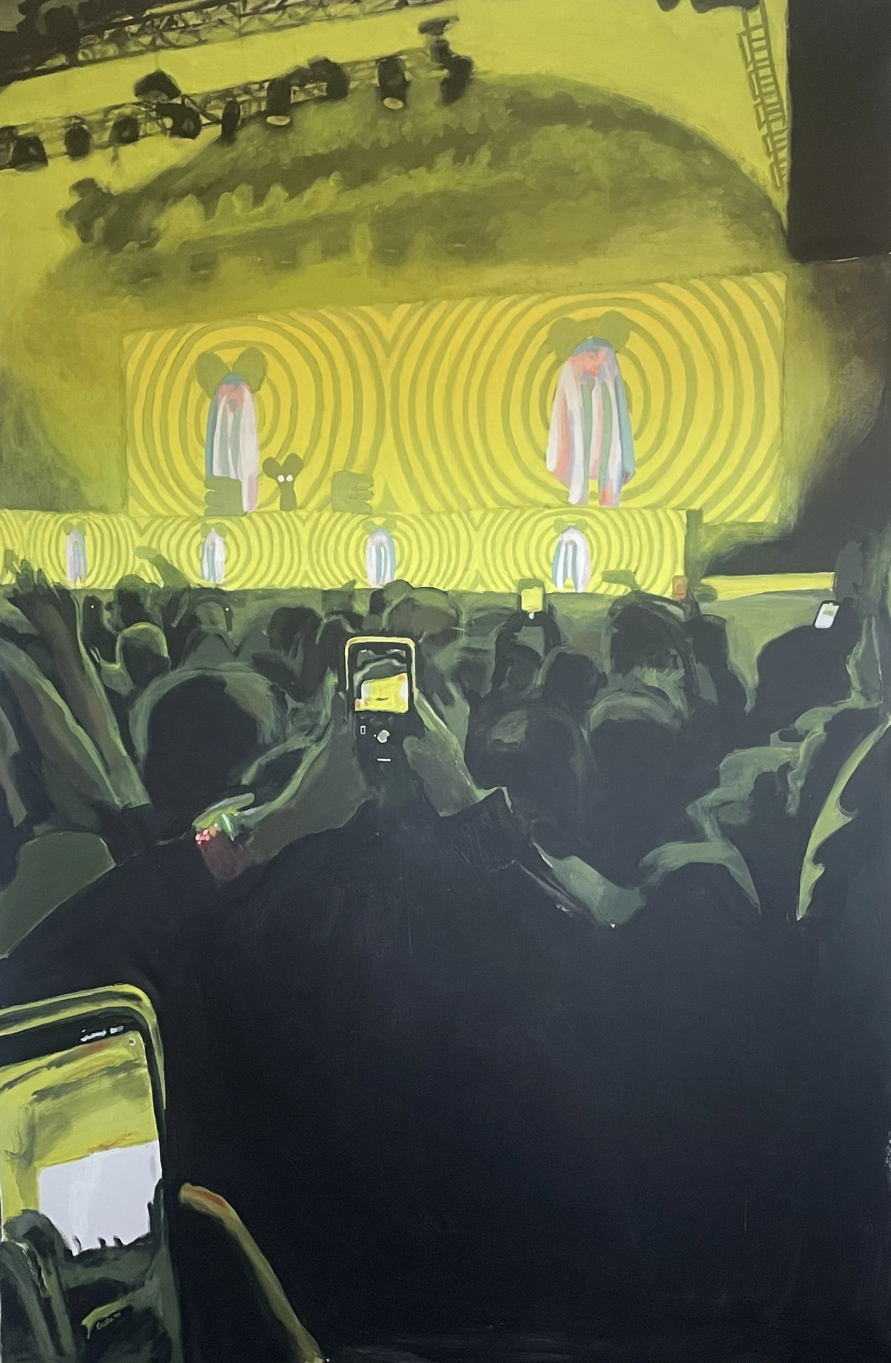 Quetzalcoatl
84.5x56.6"
Acrylic on canvas
In Private Collection