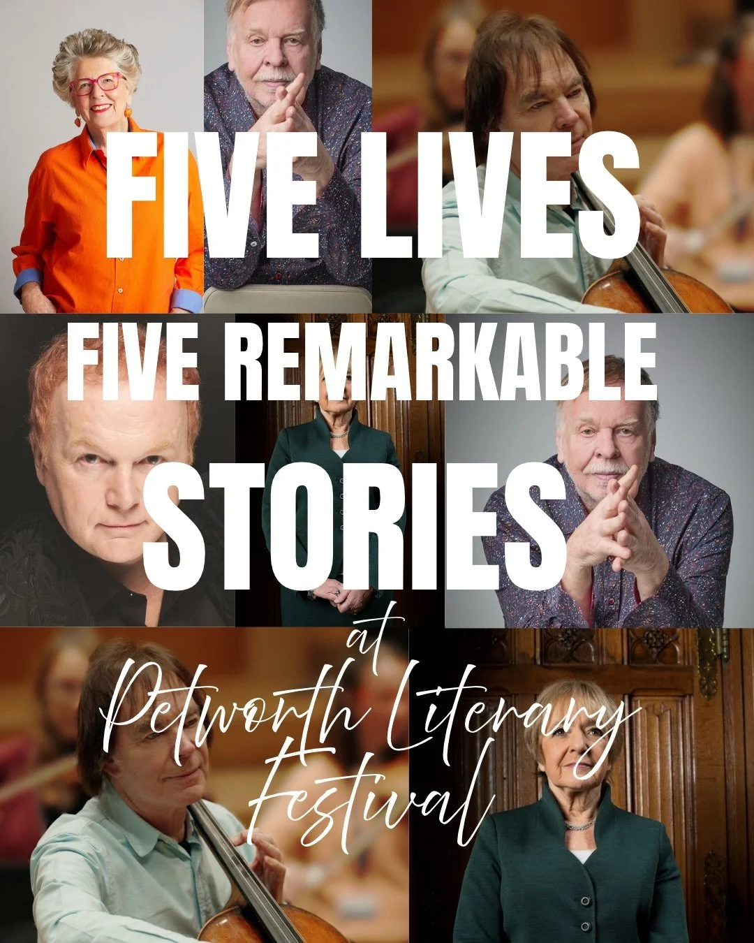Five Lives, Five Remarkable Stories 

There&rsquo;s probably a memoir in all of us, but not everyone gets to publish theirs.

At this year&rsquo;s Petworth Literary Festival, five writers share their own remarkable stories, shaped by extraordinary ex