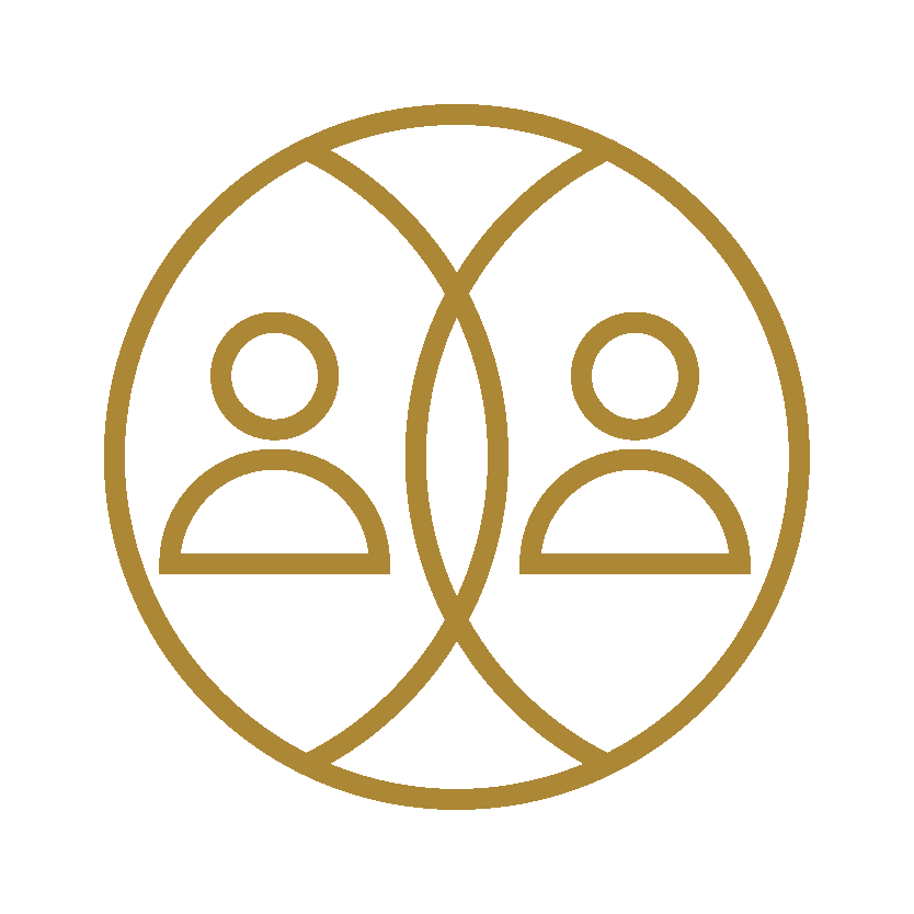 Icon - interaction between doctor and patient