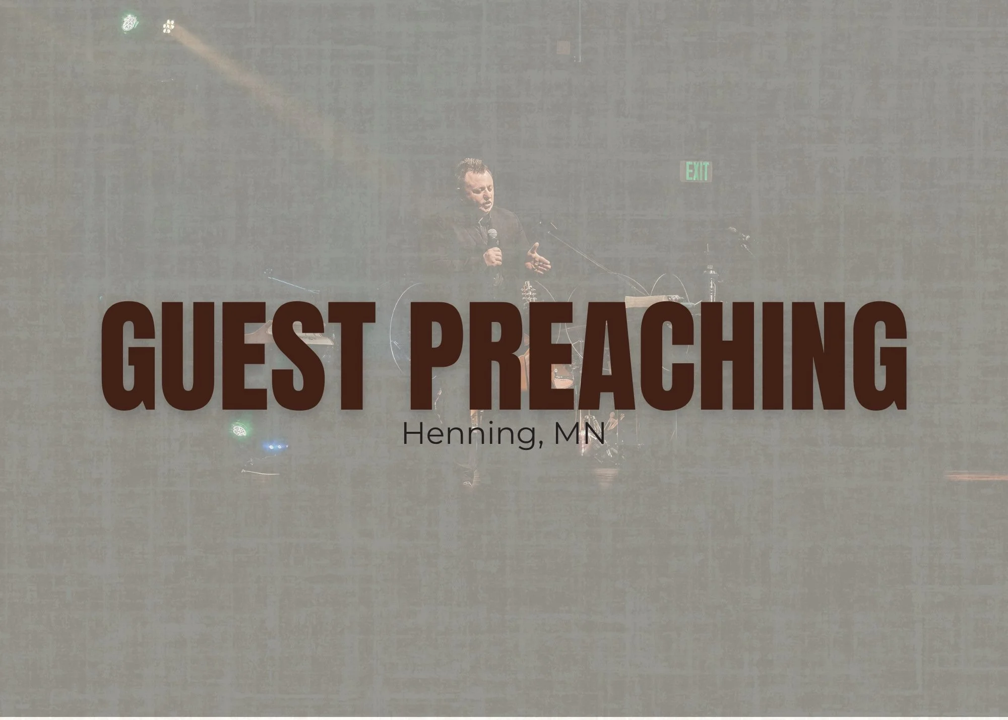 Guest Preaching