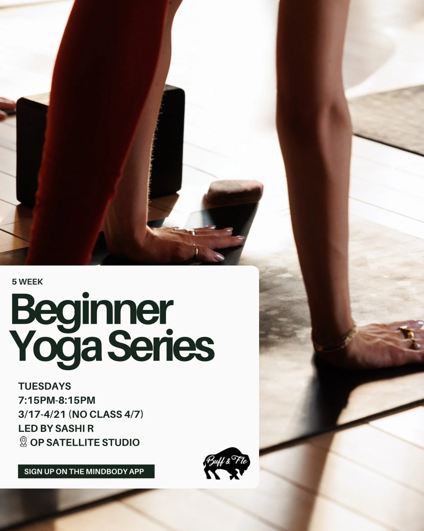 Our beginner yoga series is back again! Join us for our next Beginner Yoga Series led by Sashi @sashiracho in the OP SATELLITE STUDIO! 

Focus on the foundations of yoga with an emphasis on proper alignment and technique. Poses will be broken down an