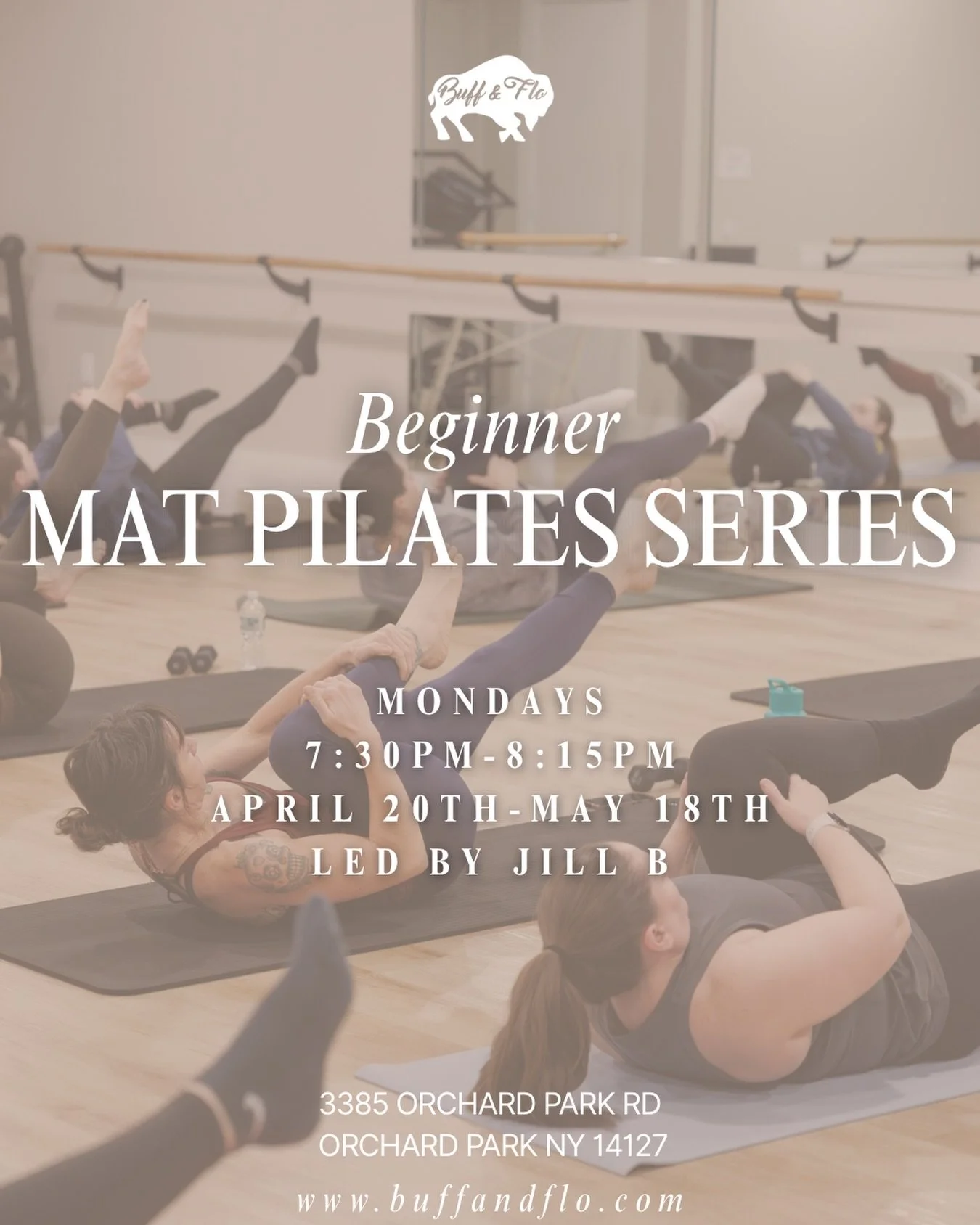 Beginner Mat Pilates Series ✨ 

Interested in trying out Mat Pilates but not sure where to start? You&rsquo;re in luck! Join @jillb.smith for a 5 week Beginner Mat Pilates series starting April 20th!

You will learn the fundamentals of classical Mat 