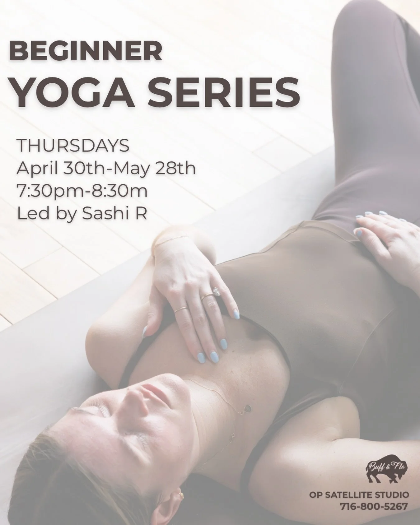 Join us for our next Beginner Yoga Series led by Sashi @sashiracho in the OP SATELLITE STUDIO! 

Focus on the foundations of yoga with an emphasis on proper alignment and technique. Poses will be broken down and anatomical positioning will be explain