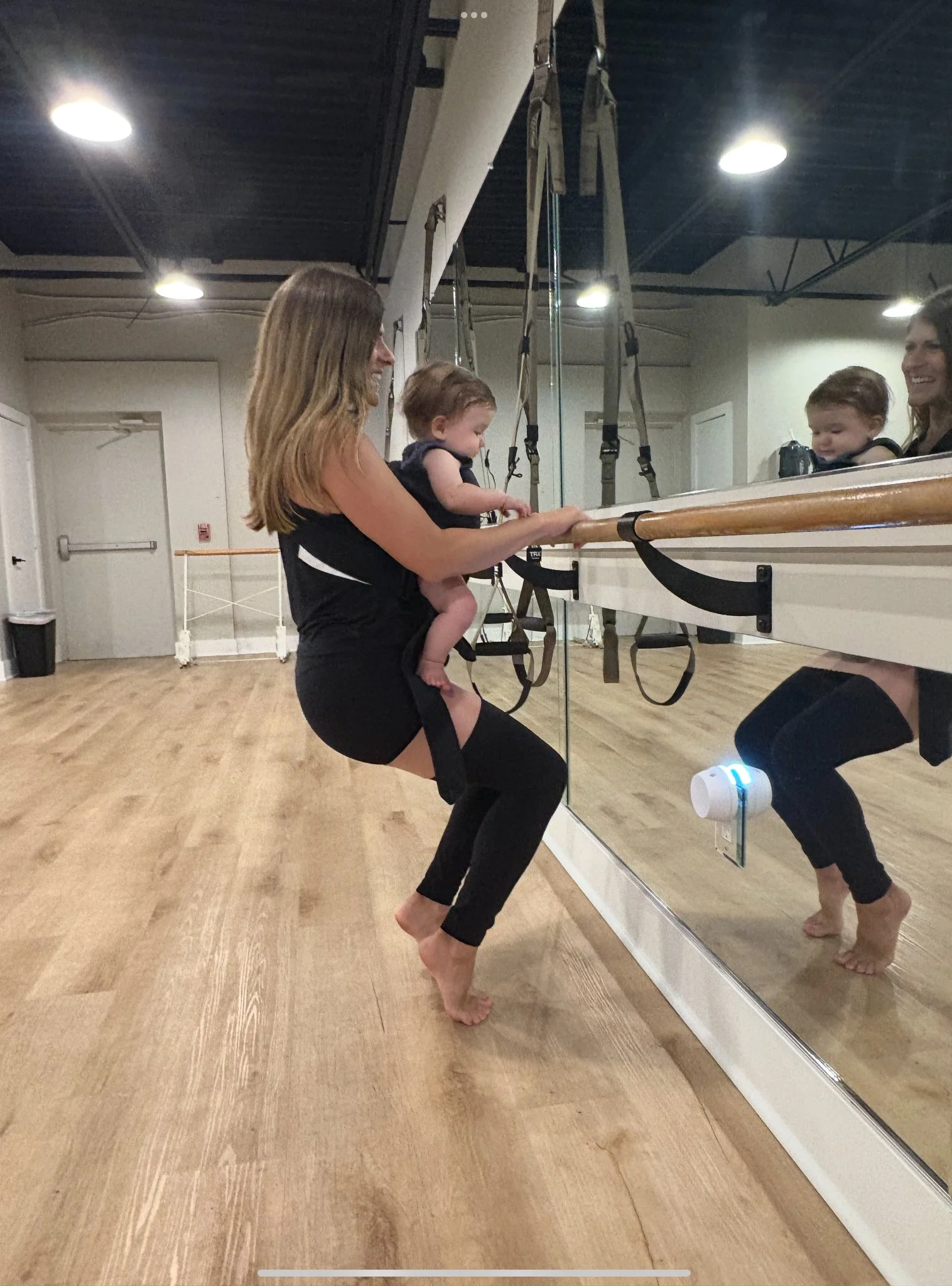 Baby at the Barre
