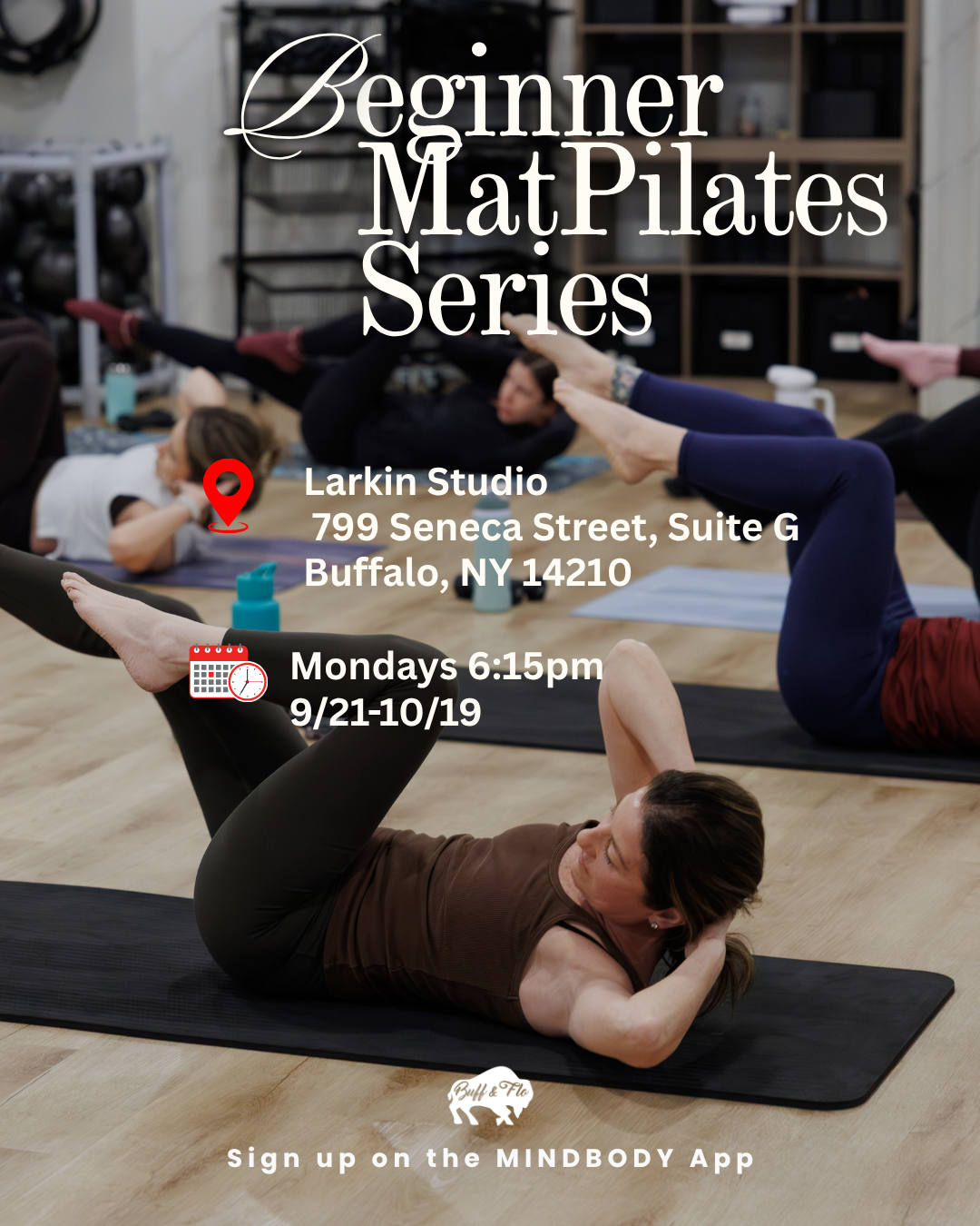 LARKIN 5 Week Beginner Mat Pilates Series