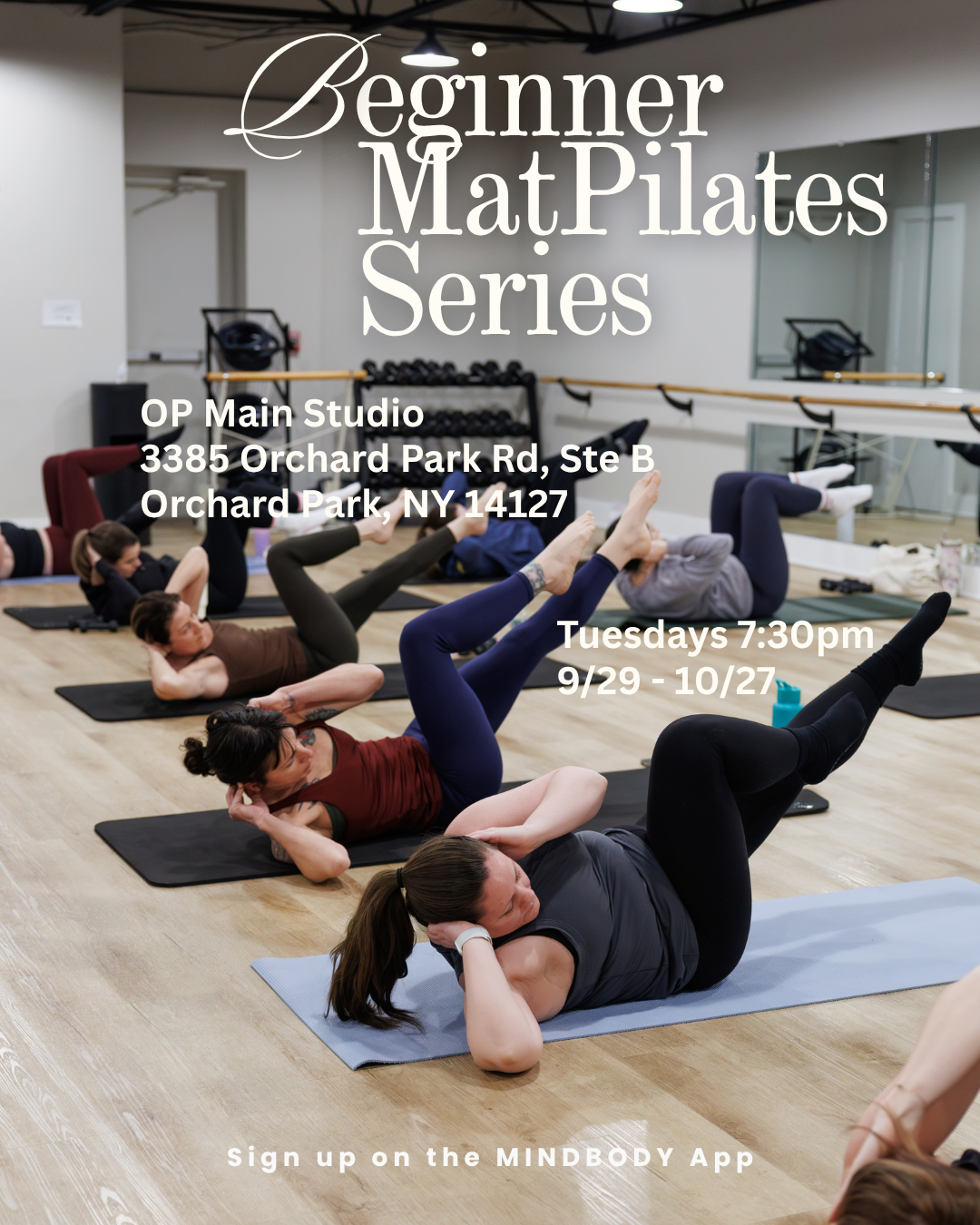 5 Week Beginner Mat Pilates 