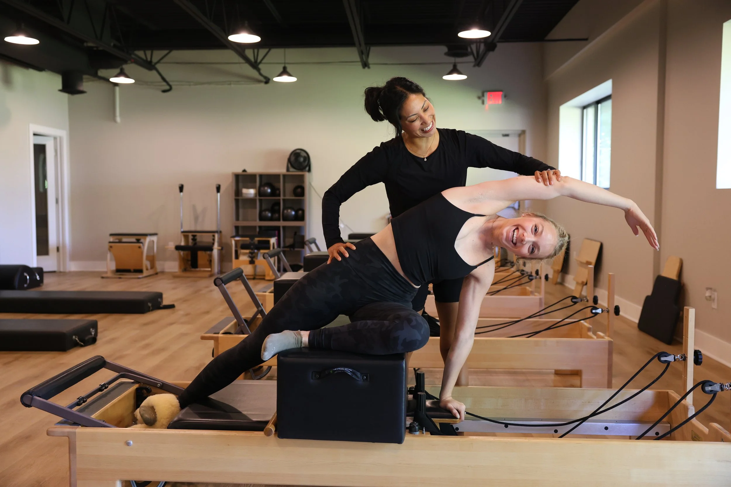 Private Pilates apparatus session