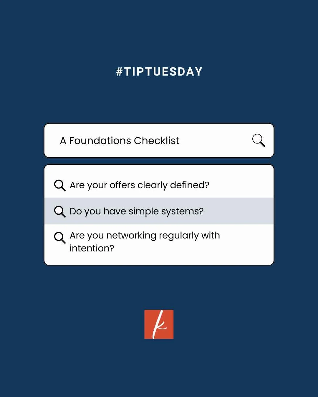 When managing your business feels more complicated than you expected, it&rsquo;s not a sign to burn it all down and start over. It&rsquo;s a sign that a core area needs attention.

Here are a few questions worth asking yourself this month:

&bull; Ar