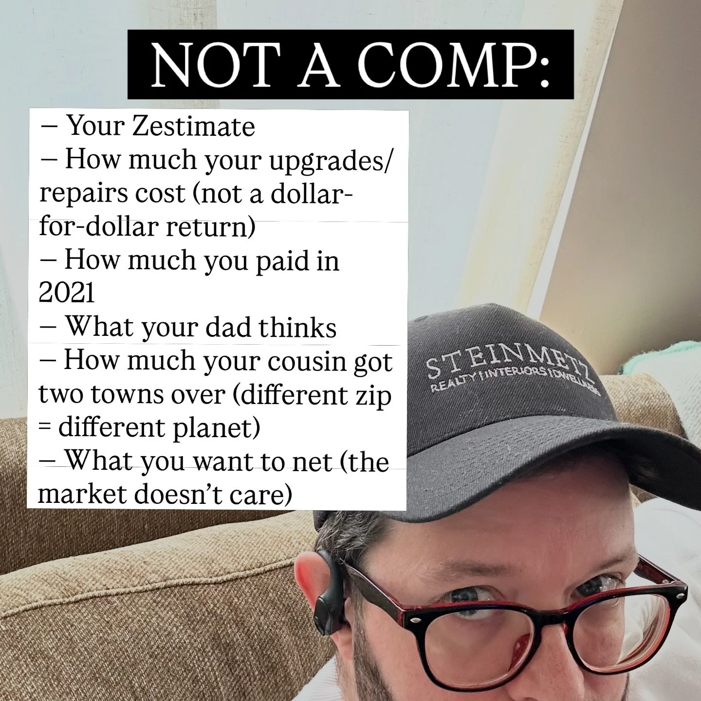 Price it right or pick a fight. 

#realestatemarket #comparablemarketanalysis #buyersmarket #homeprices #sellersmarket