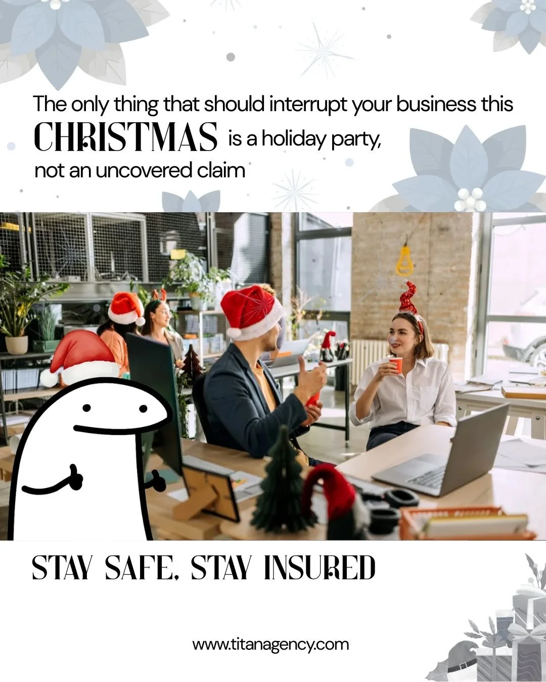 This season should be filled with celebrations, not stress. Having the proper insurance means fewer worries and more time to focus on what matters, your business and your people. Happy holidays everyone! ⭐🎄

Original music by @bskills973
#titanagenc