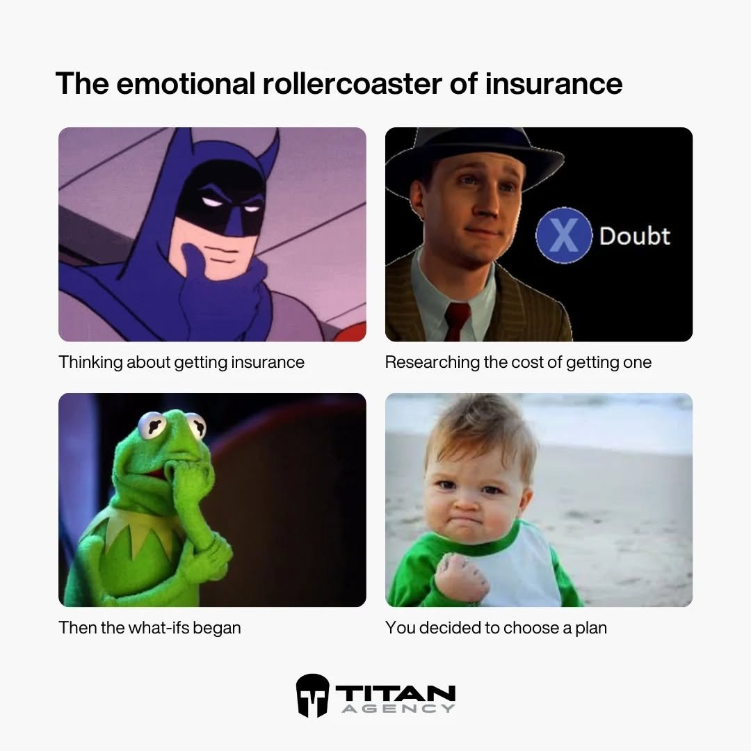 Don't press X to doubt. Get the protection you need from financial catastrophe ✅

Original music by @bskills973 
#titanagency #insurance #funny #memes #music