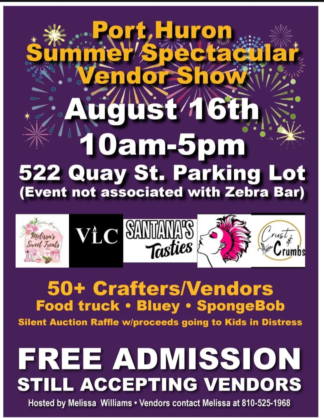Port Huron Summer Spectacular Vendor Show