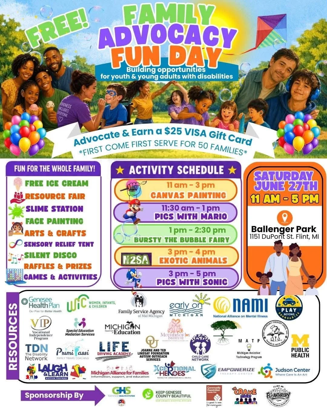 Family Advocacy Fun Day