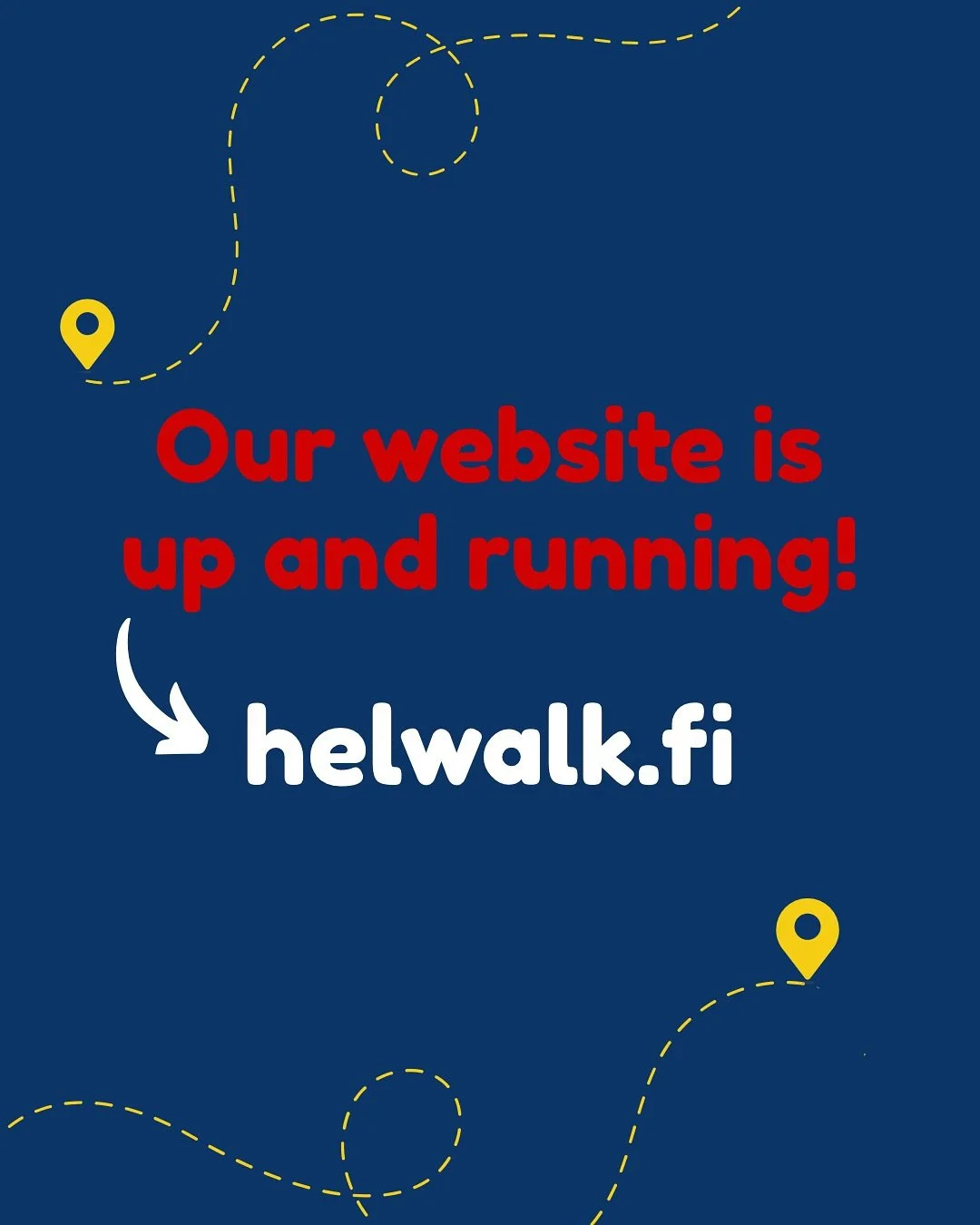 ❗️OUR WEBSITE IS UP ❗️

Go check out ✨helwalk.fi✨ to learn more about Helwalk, the people behind it and our free walking tours in Helsinki! Stay also tuned for more cool info about hidden Helsinki secrets 🤫🗺️🧳📍

#helsinki #finland #visithelsinki 
