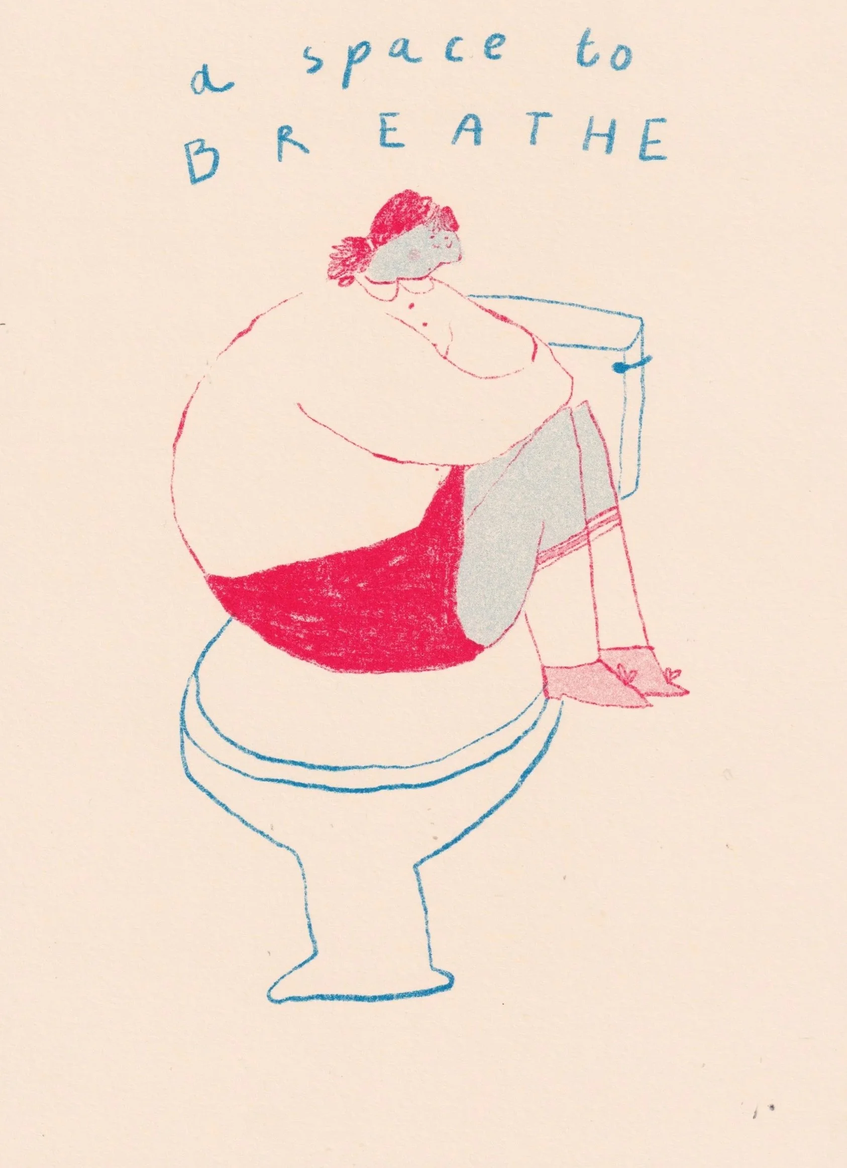 Confession Bog Riso Print