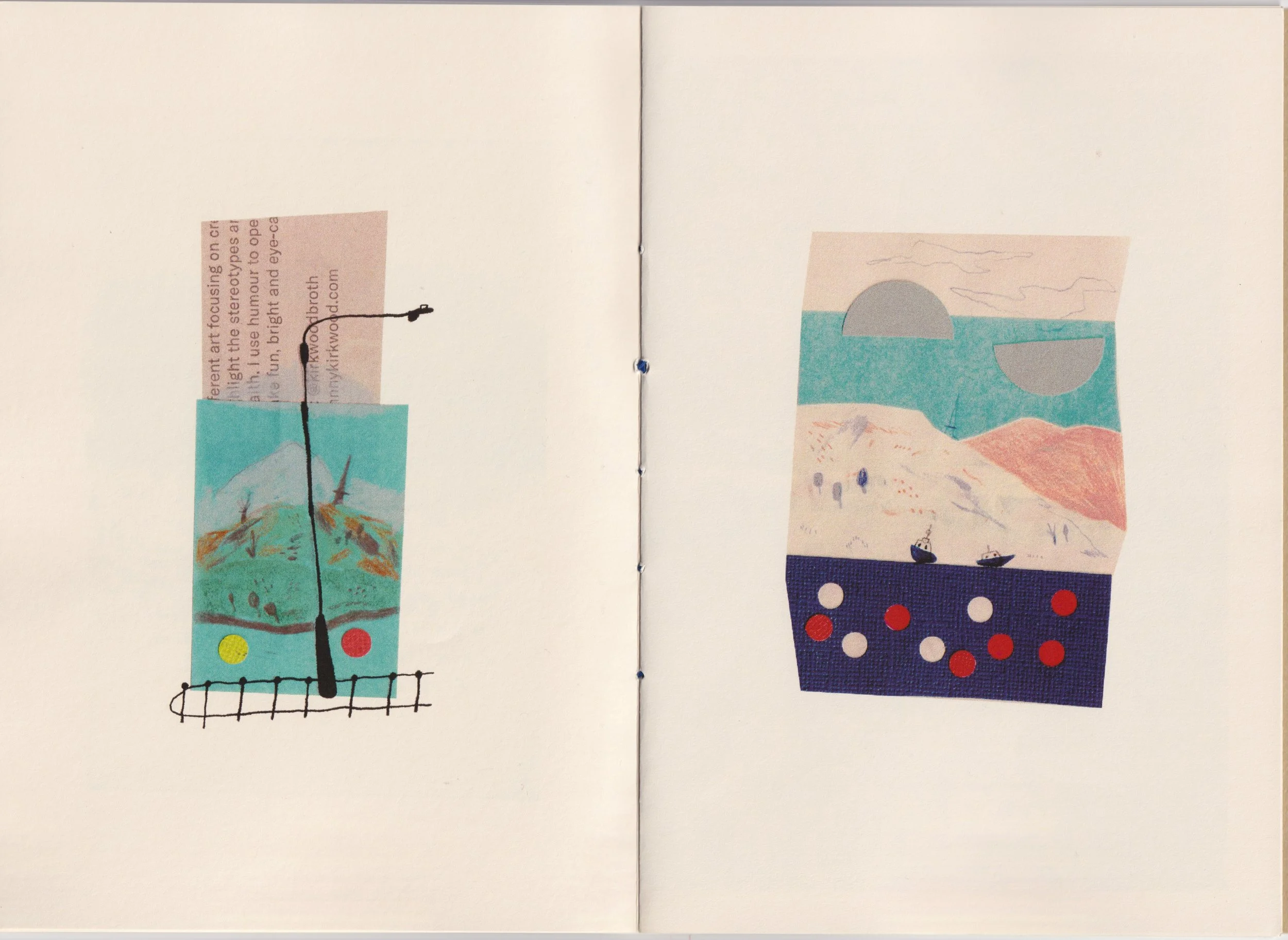 Oban, Again Zine Pages