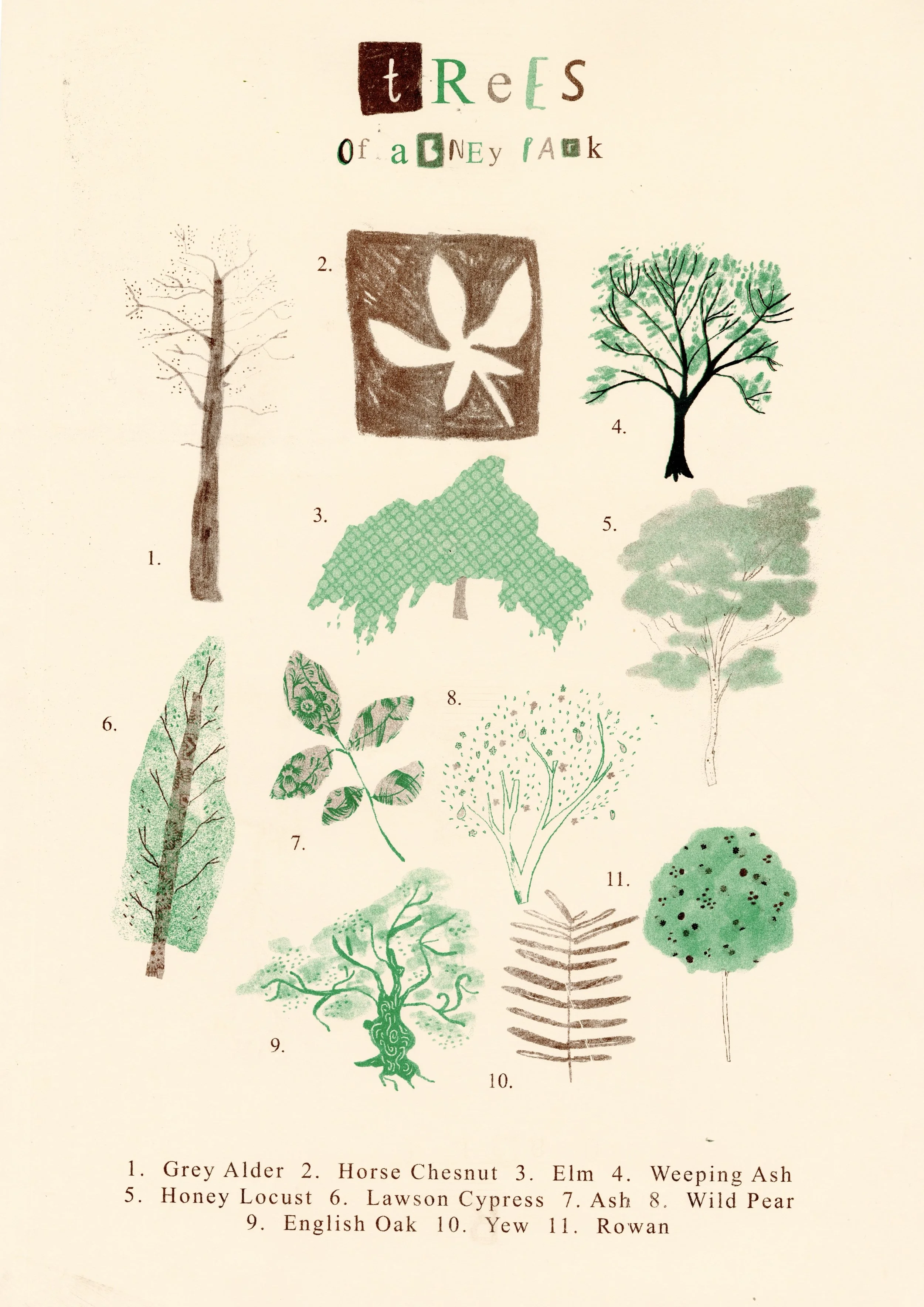Wildlife Poster for Abney Park