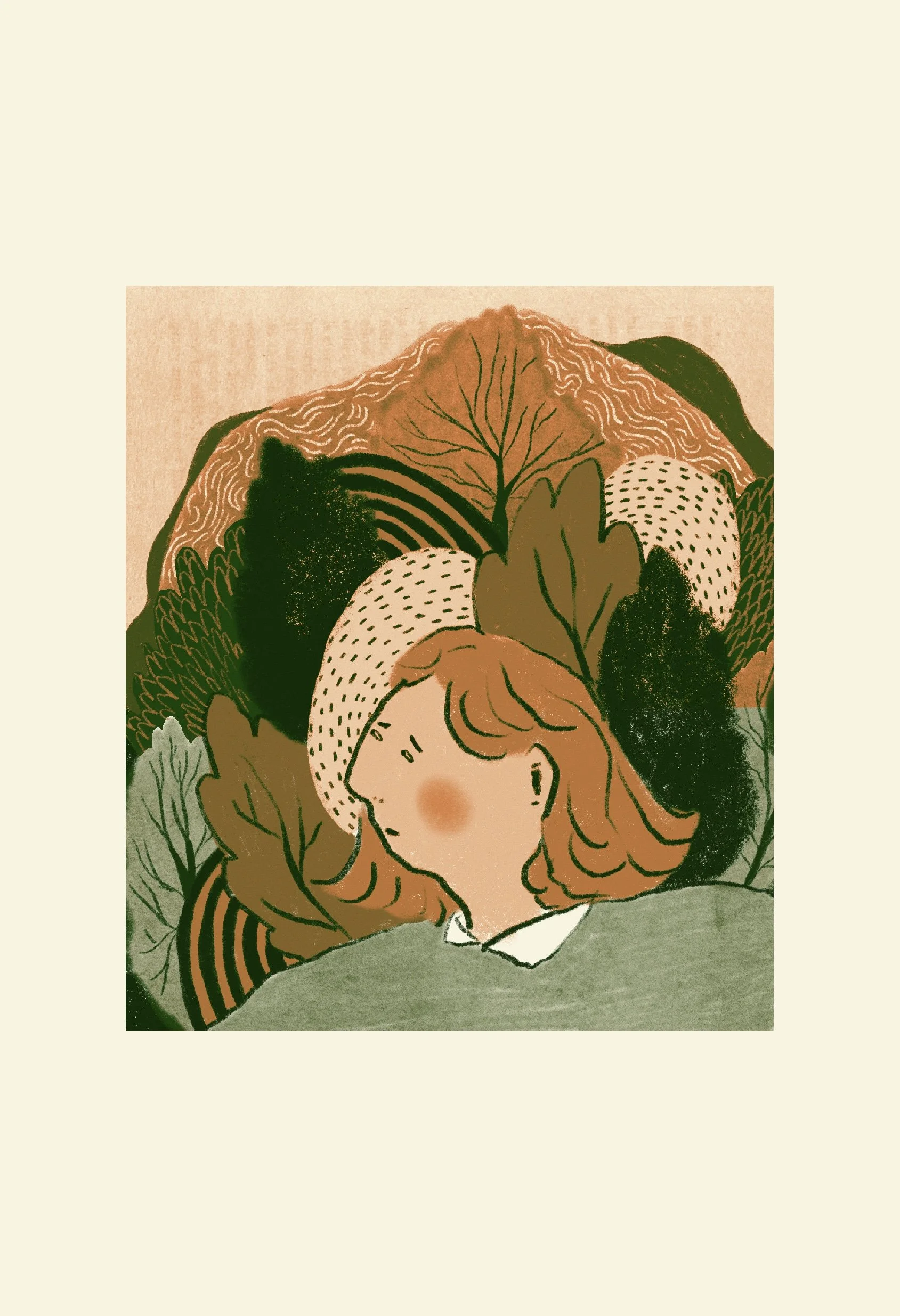 Illustration for Literature Section of The Student Newspaper