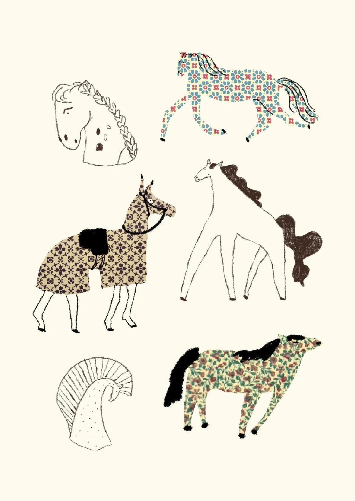 Horses in Art for The Student Newspaper