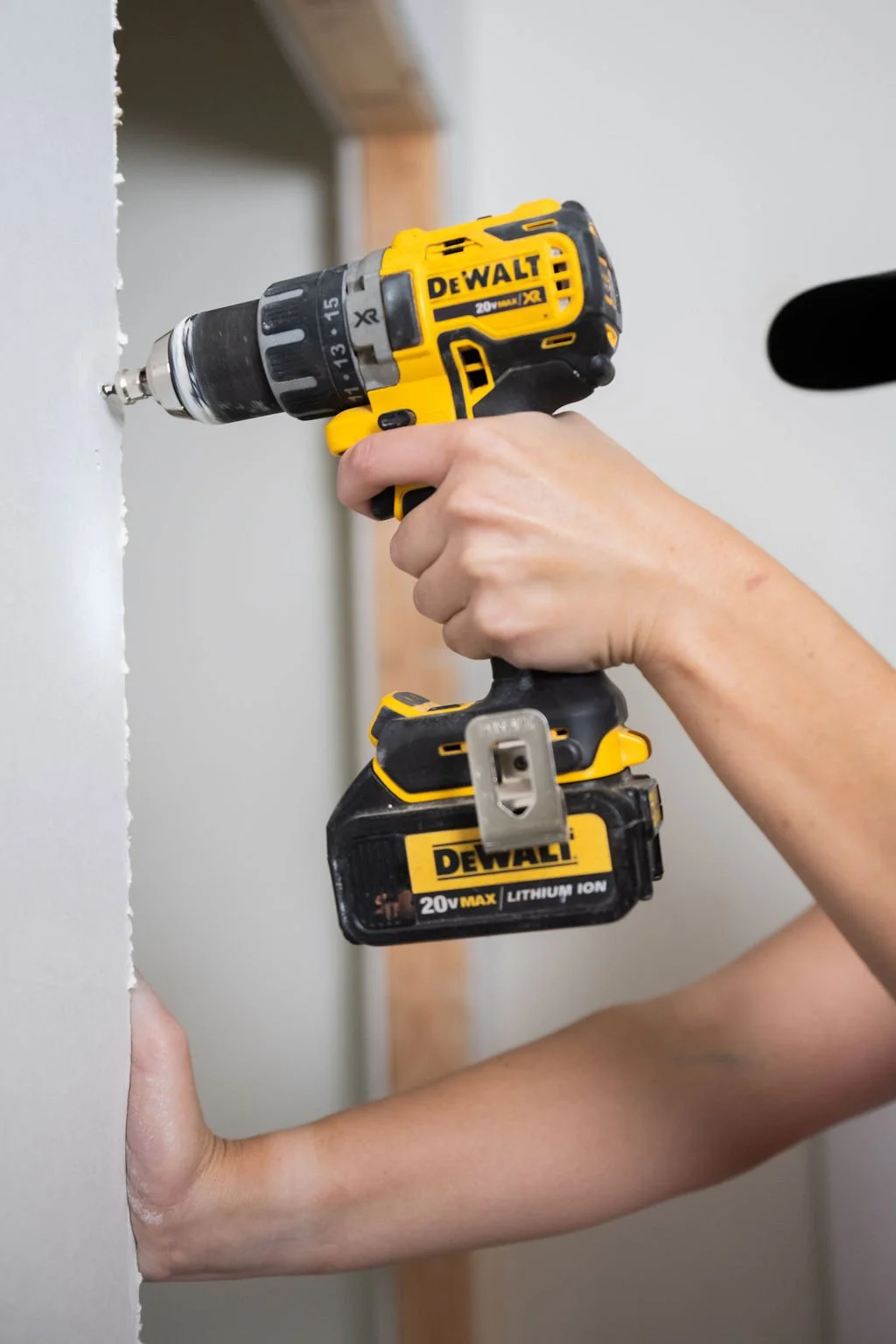 Hands-on renovation work during an investment property remodel in Bellingham—Ashleigh Abhold knows real estate from the inside out.