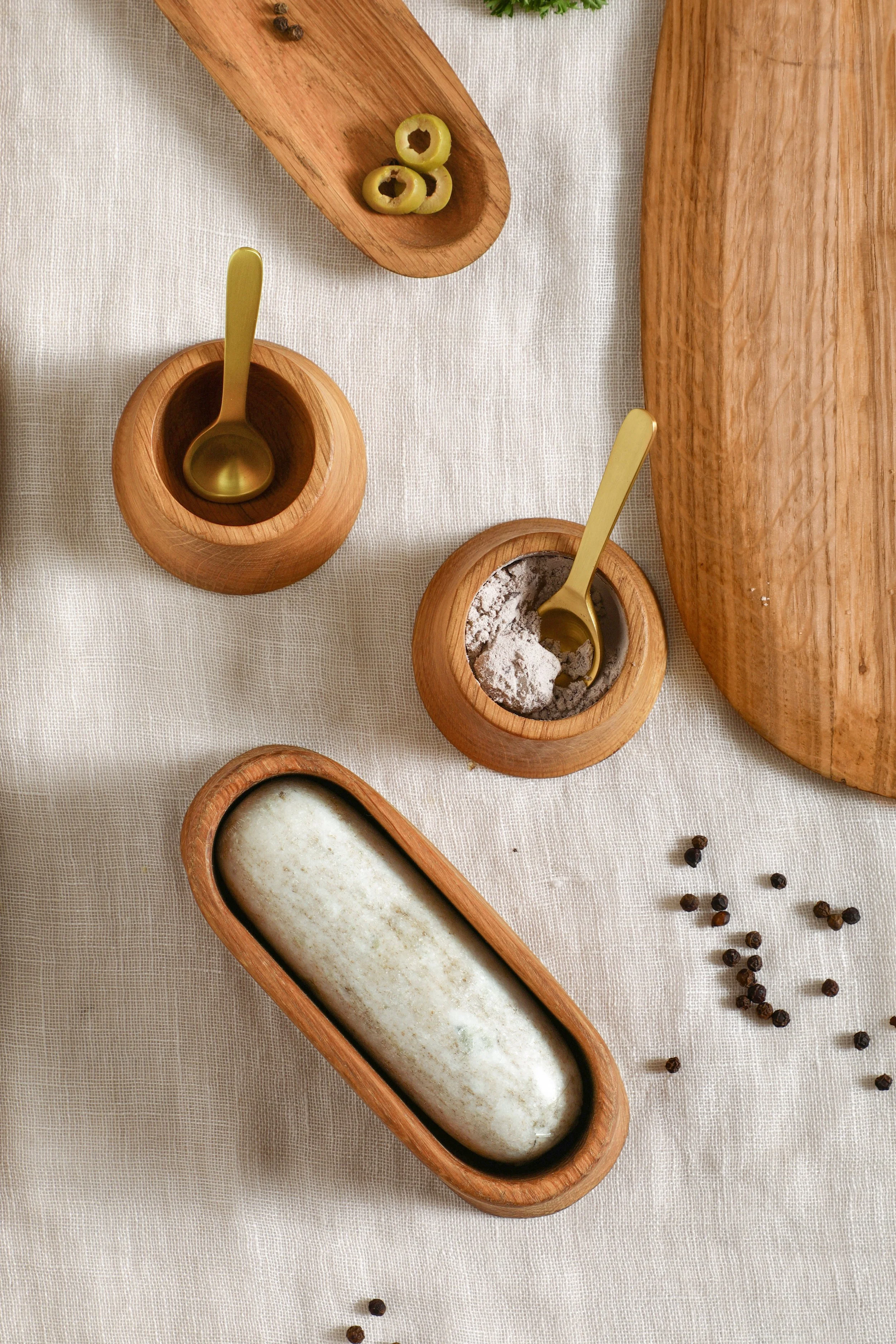 Belfort Oak Mortar and Marble Pestle.JPG