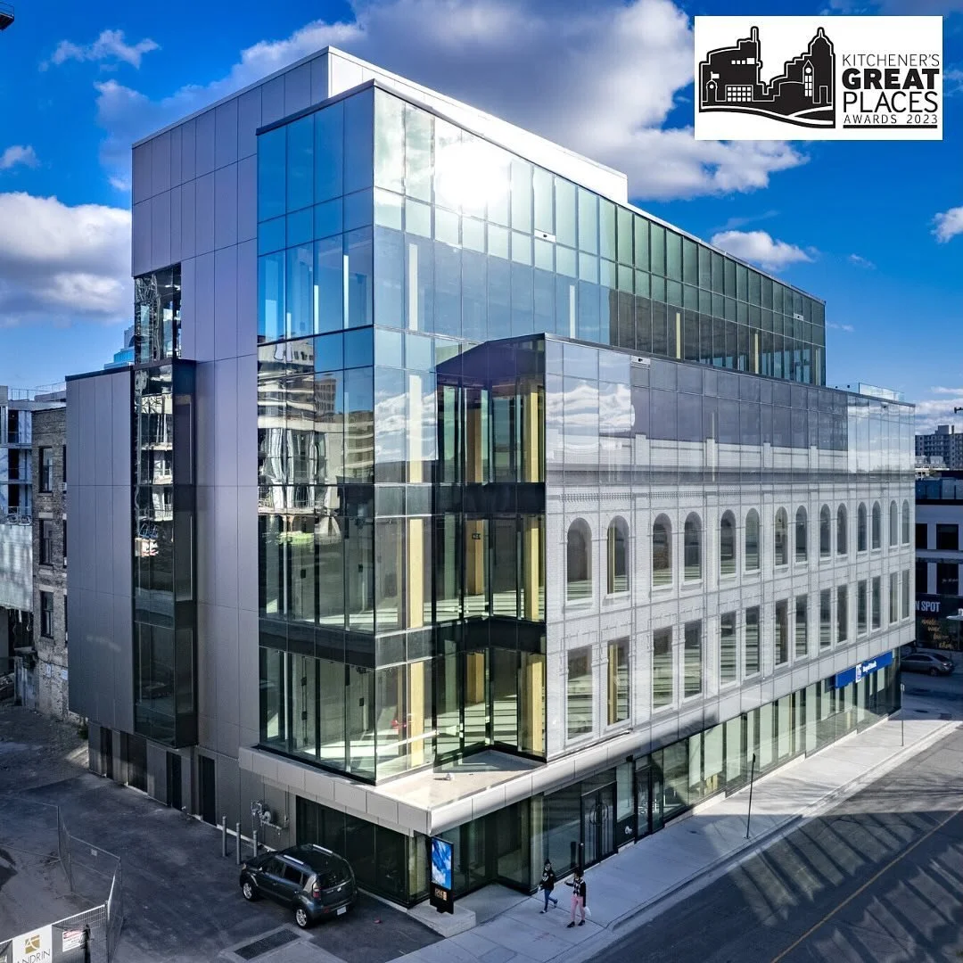 A fresh start to the week following last week&rsquo;s successes! 

We are thrilled to announce our collaboration on three of the winning projects at @cityofkitchener Great Places Awards 2023. 

It means so much to us to be part of this growing and ev