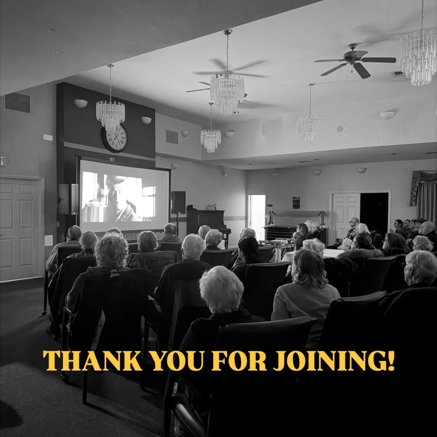 We had a great turnout for Butch Cassidy &amp; The Sundance Kid. Thank you all for joining us to watch a classic that still holds a special place in a lot of our hearts.

Thank you to Sapphire Lutheran Homes for inviting and hosting us. We look forwa