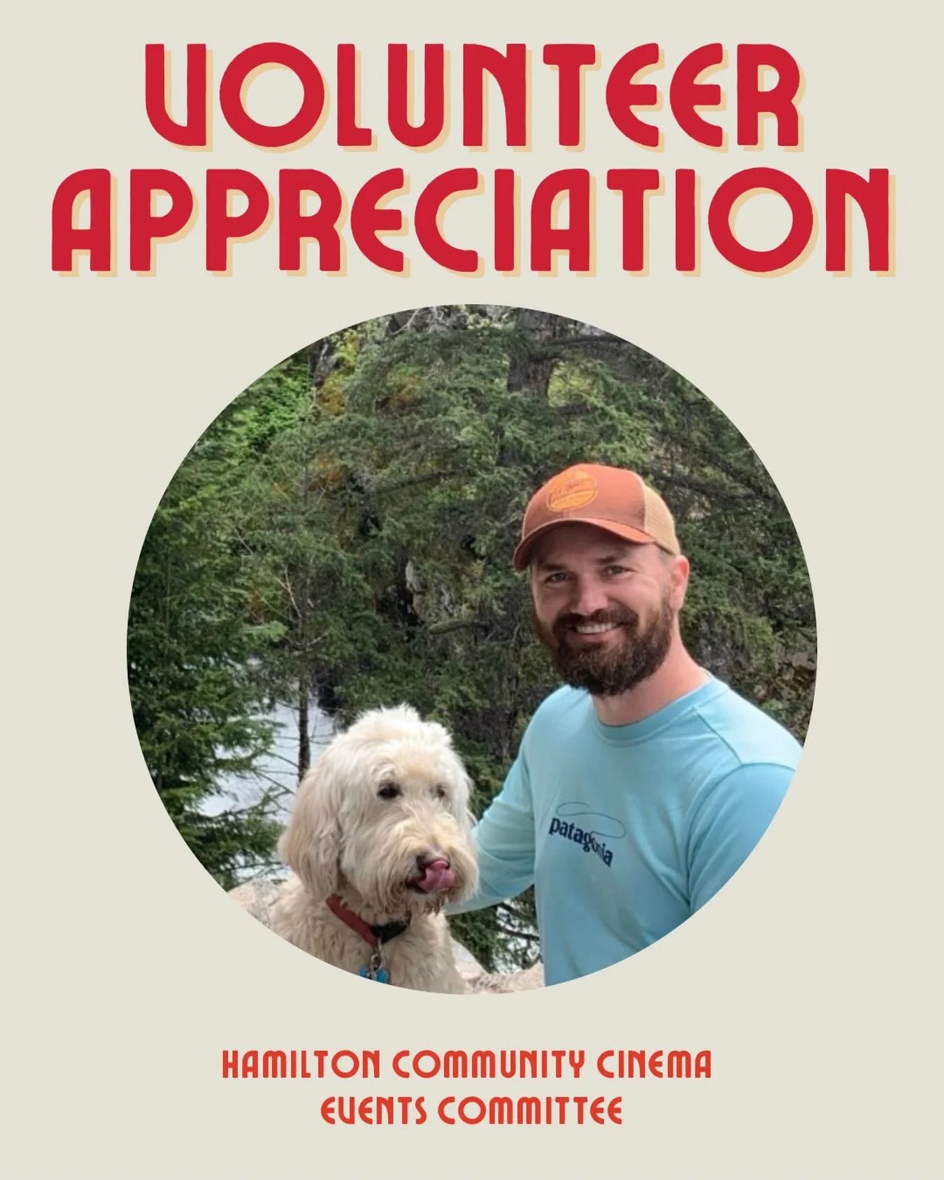 Luke has been a committed HCC volunteer from day one, showing up to nearly every screening to help set up, and always staying late to make sure everything gets cleaned up. We&rsquo;re incredibly grateful for his dedication, and the energy he brings t