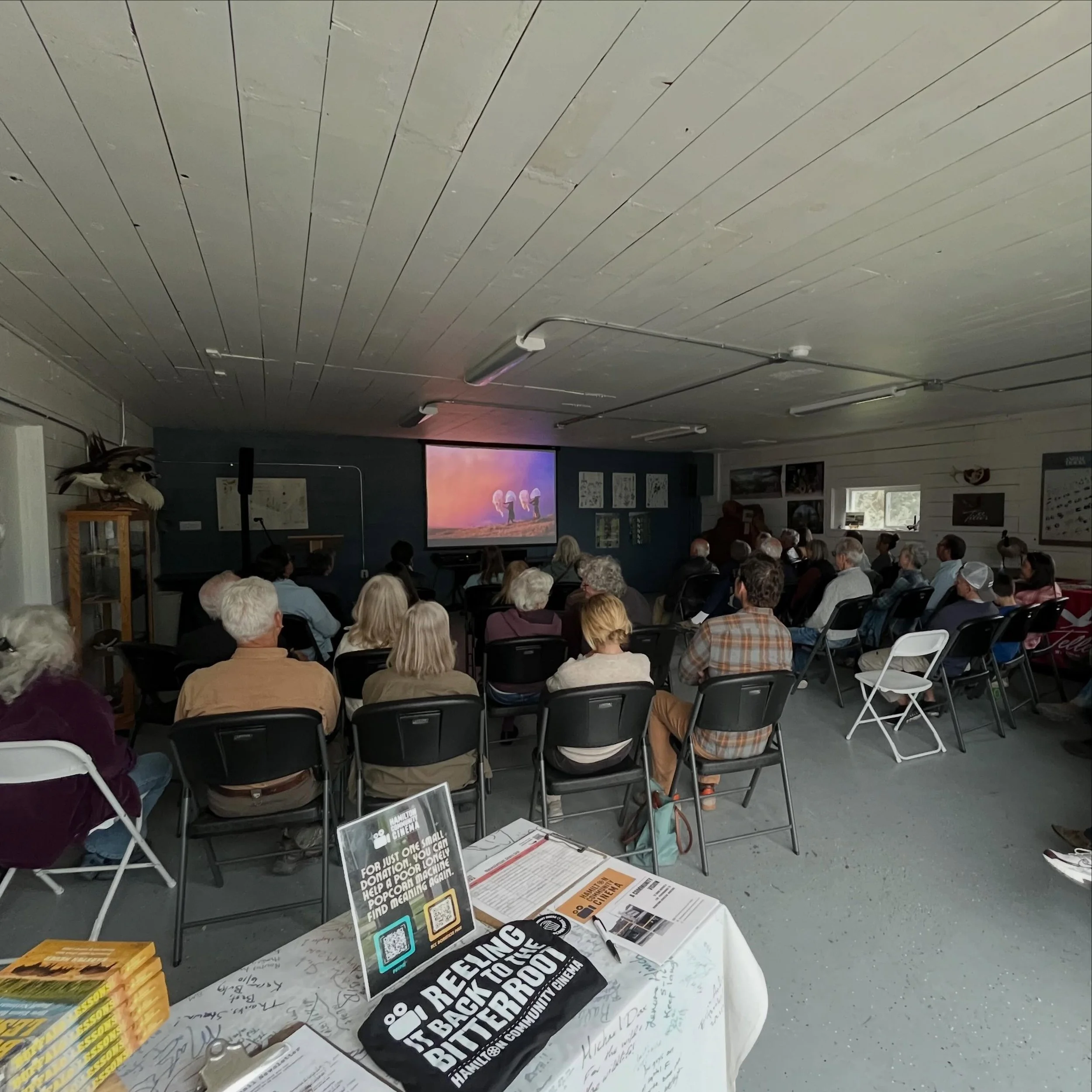 Great event with @chapter1bookstore @wildmontana and @tellerwildliferefuge last night! We partnered with these folks to bring Leanne Allison&rsquo;s documentary film &lsquo;Iniskim: Return of the Buffalo&rsquo; to the community. Thank you to everyone