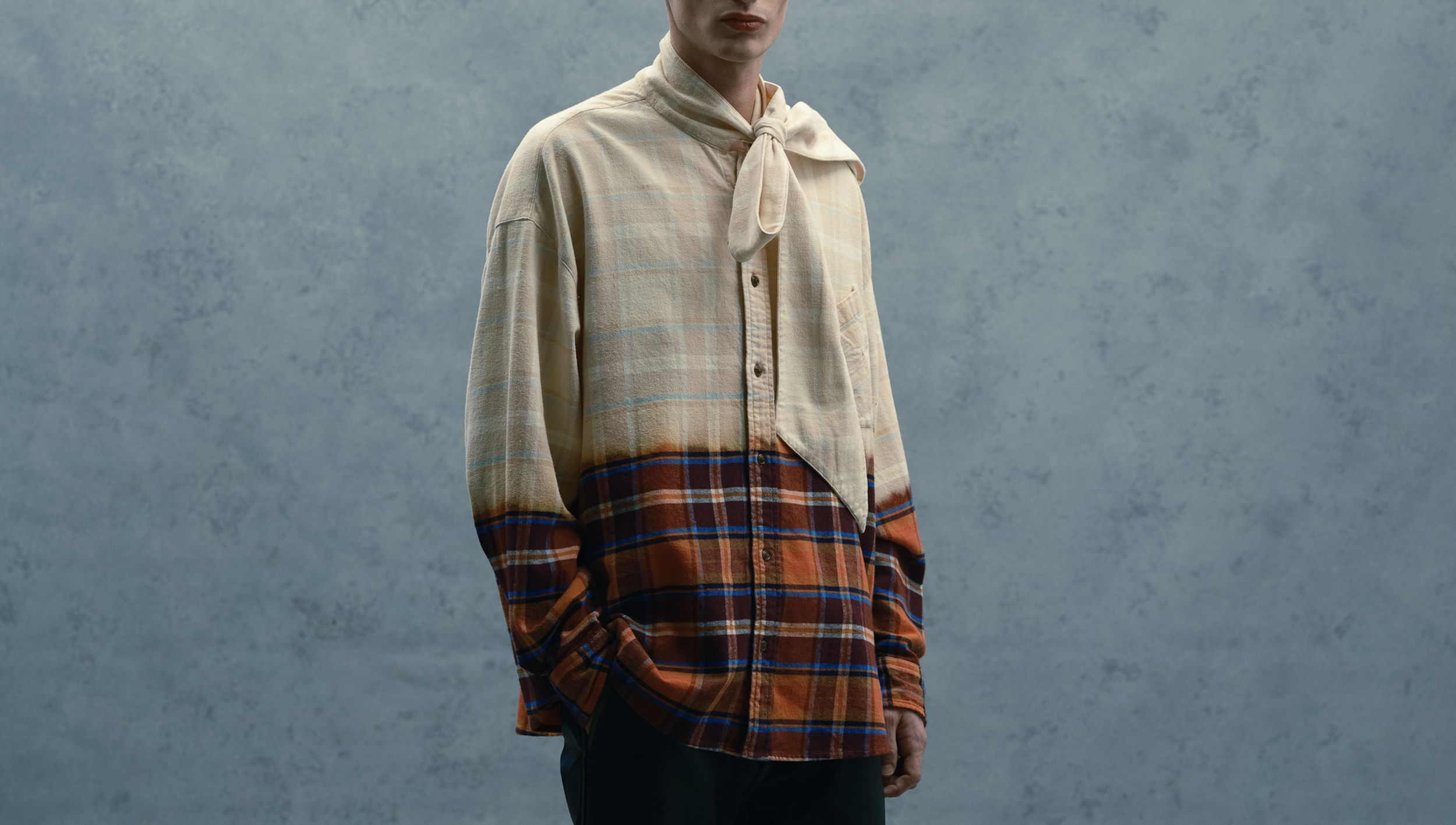 Garment view used to confirm construction consistency and alignment with approved development specifications