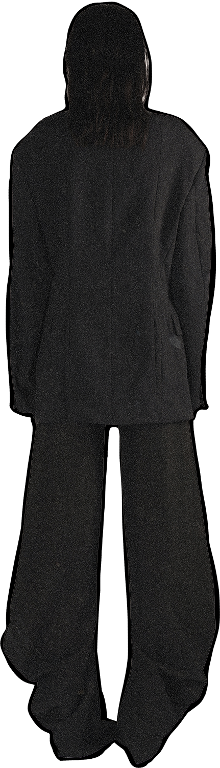 Garment reference used during production support to verify execution quality and construction consistency