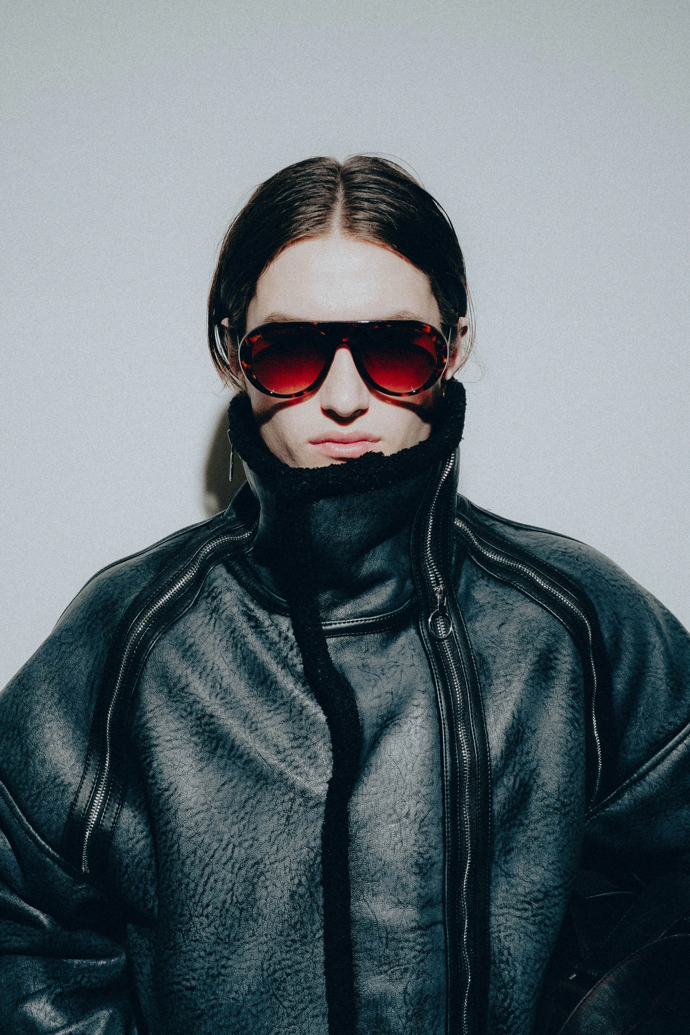 Back view of a garment used to evaluate silhouette and construction consistency within the collection