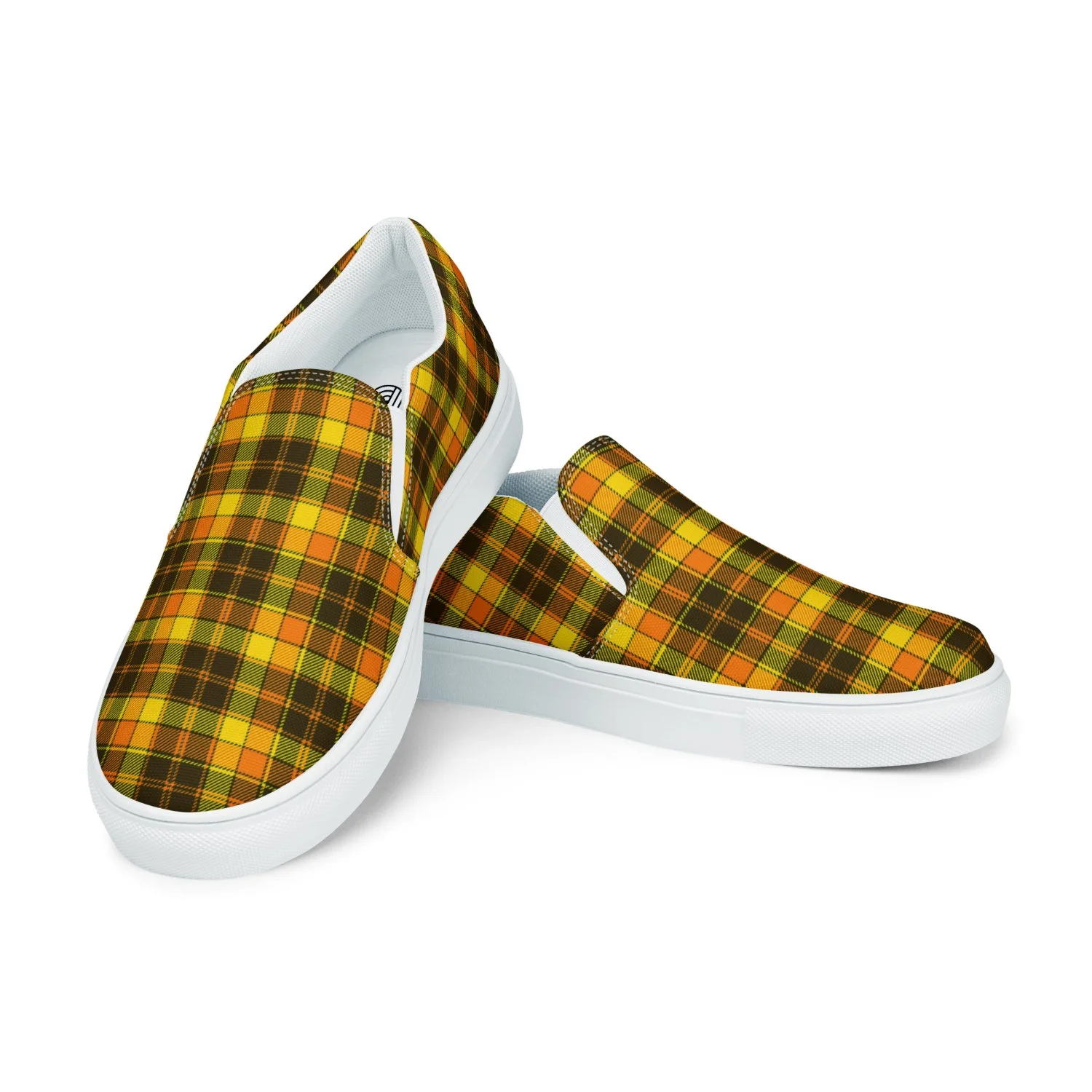 Plaid Slip-On Shoe