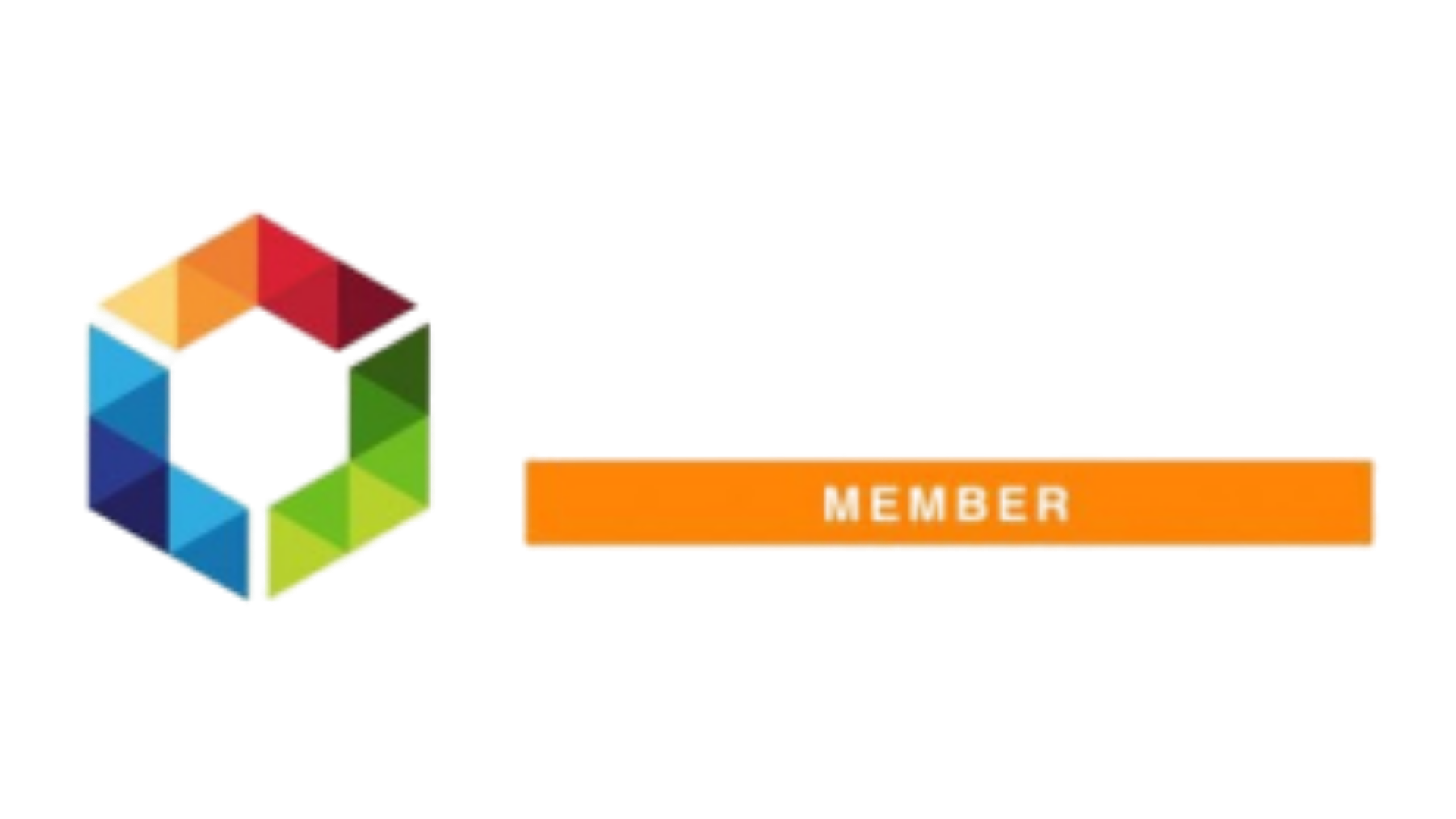 Logo for the GMS membership program with a colorful hexagonal icon consisting of six segments in yellow, red, green, and blue, and text indicating it is for members.