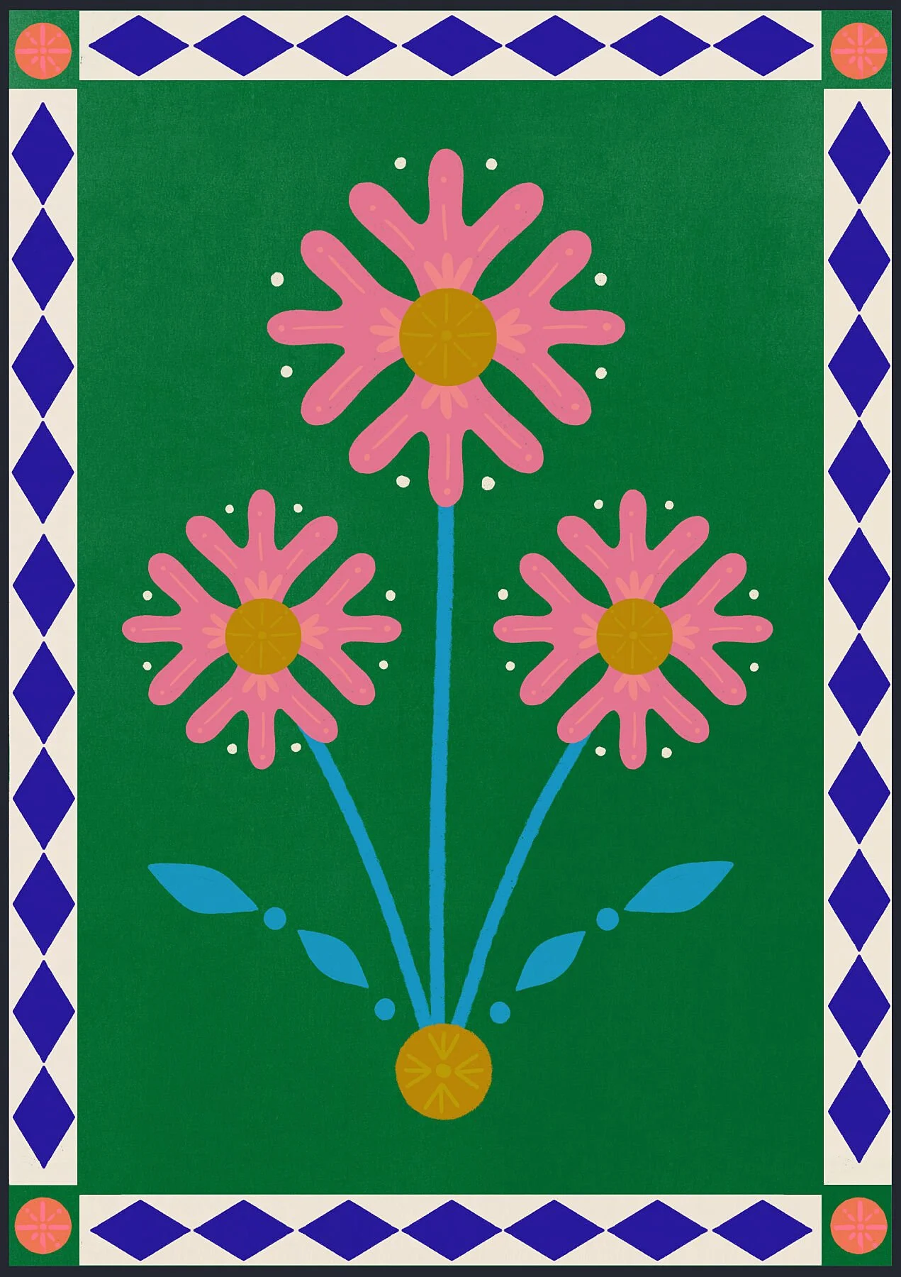 Folk Flower 2
