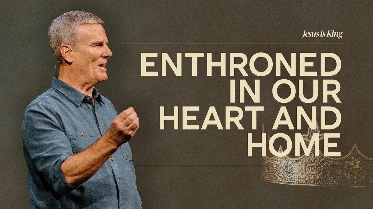 ENTHRONED IN OUR HEART AND HOME | Revelations 7:9-10
