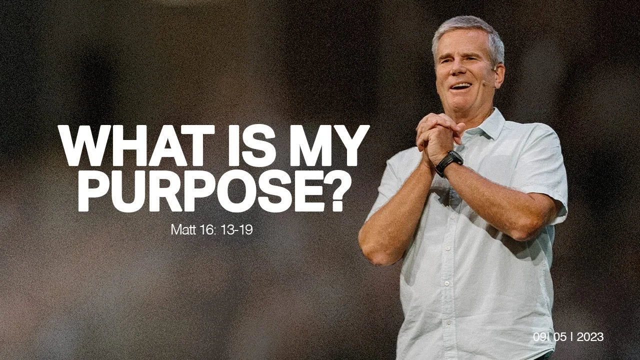 What Is My Purpose? — Matthew 16:13-19