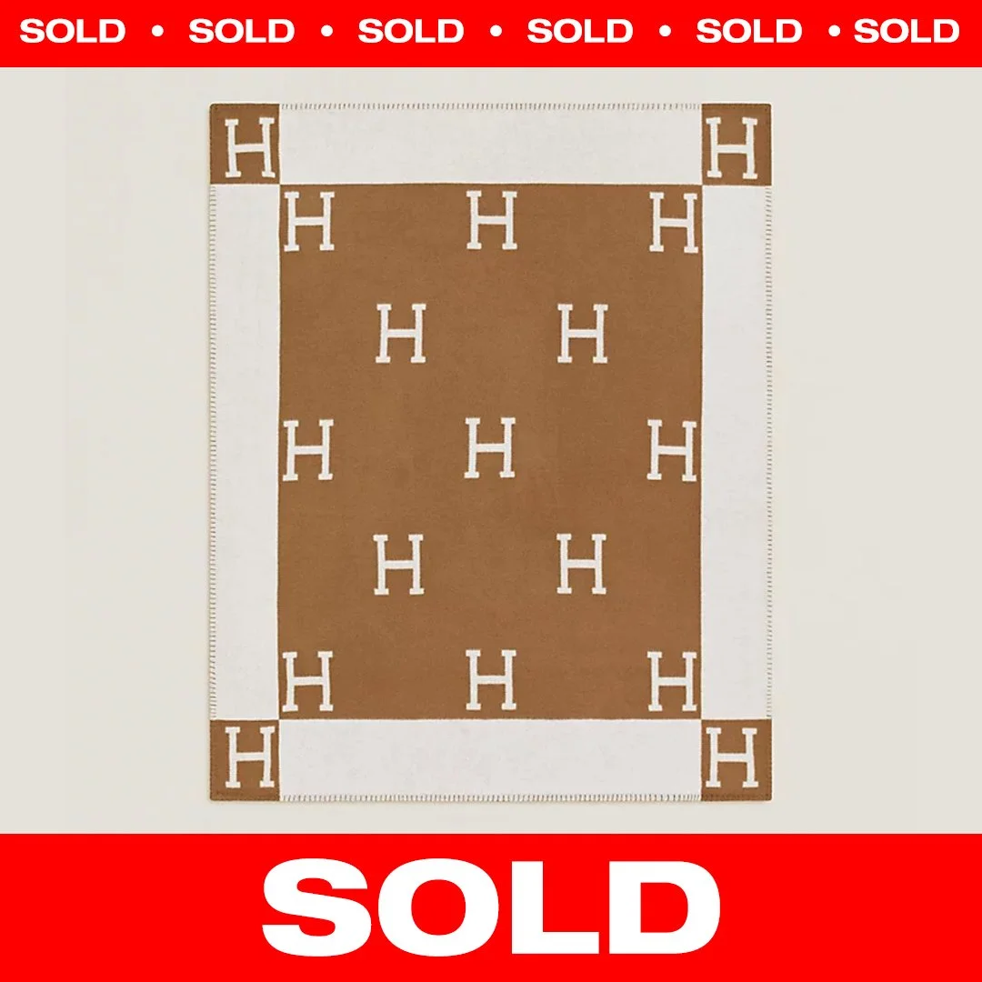 Hermès Throw Blanket - SOLD