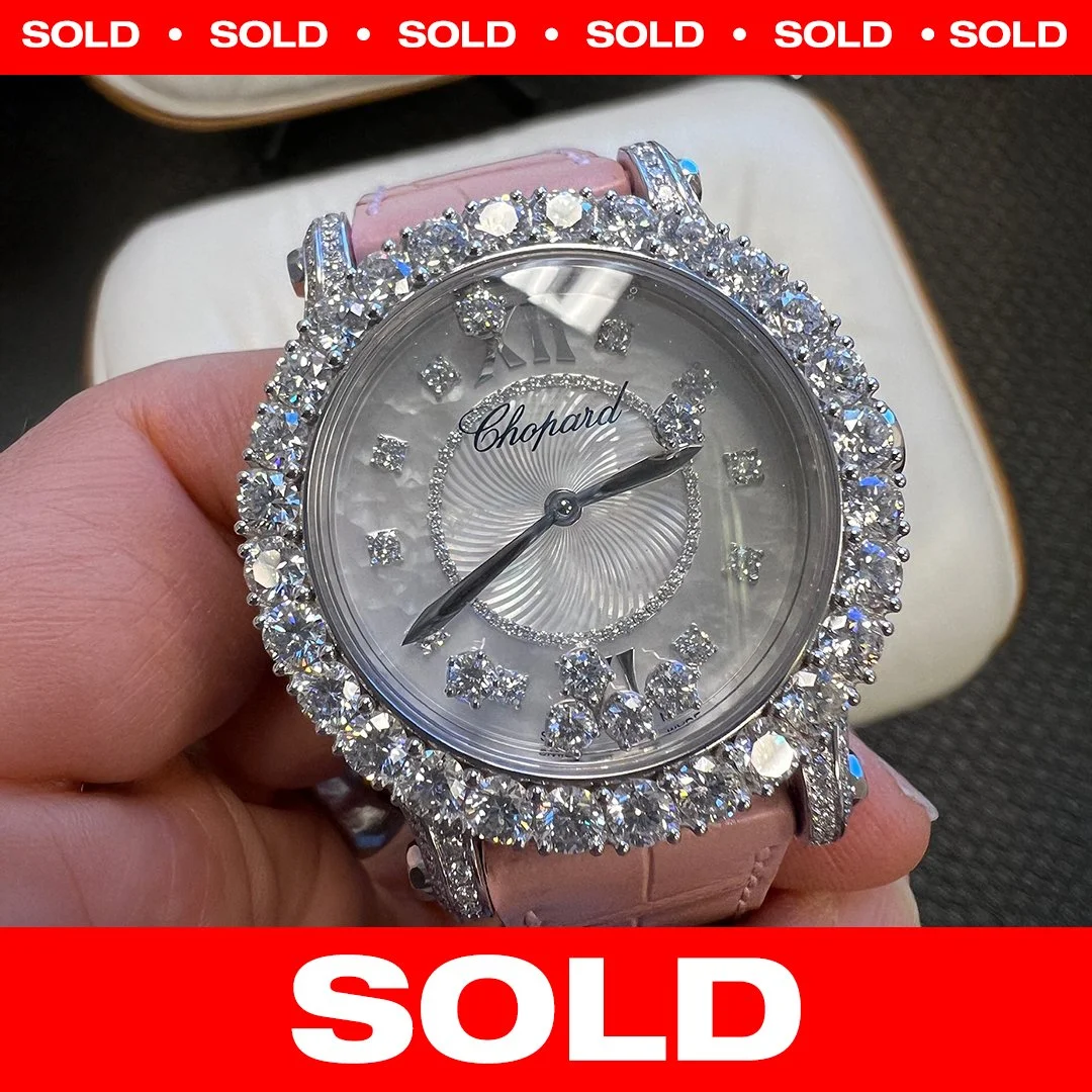 Chopard Pink Diamond Watch - SOLD