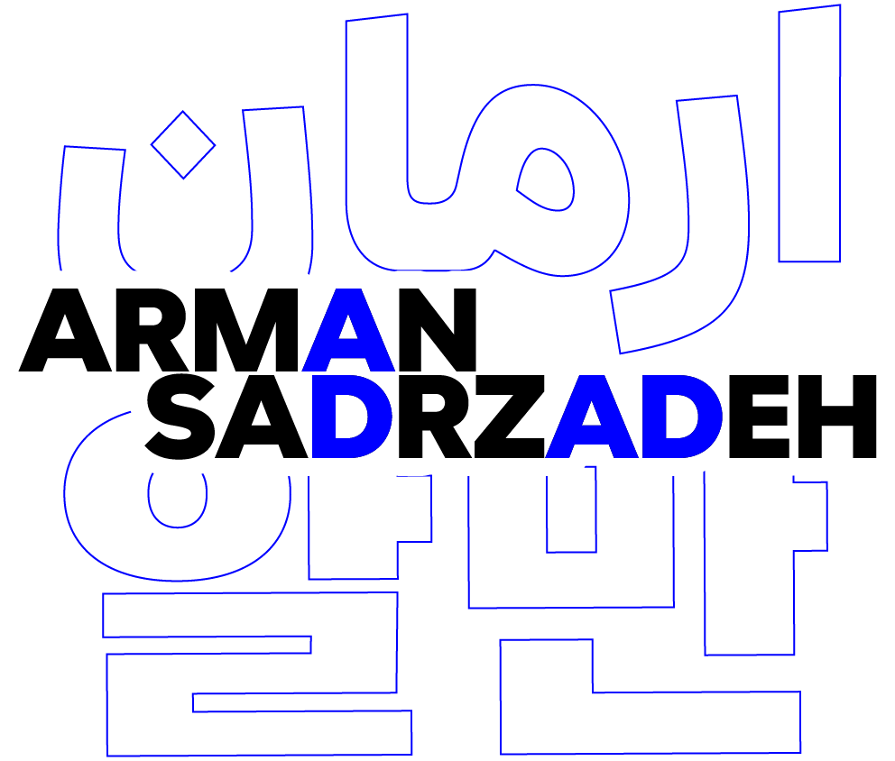 Arman Sadrzadeh. Art Director.
