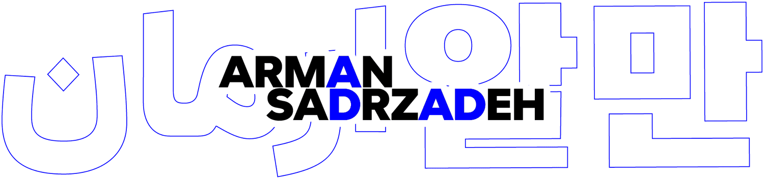 Arman Sadrzadeh. Art Director.