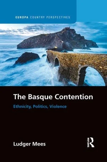 Portada del libro Ludger Mees, The Basque Contention: Ethnicity, Politics, Violence, editado por Niall Cullen