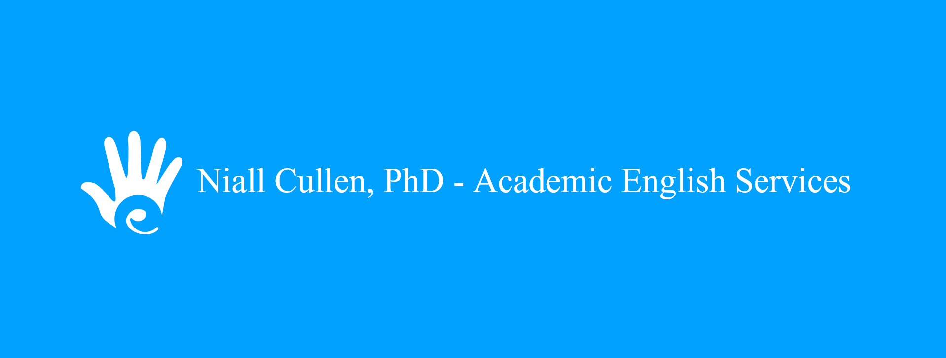 Logo de Niall Cullen, PhD - Academic English Services. traductor. académico. edición. posedición