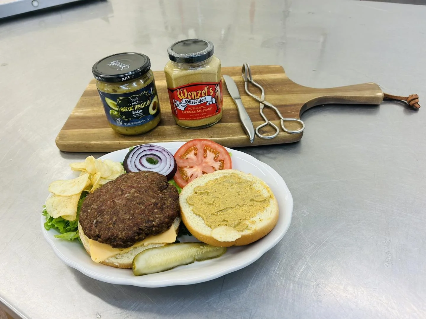 Wenzel Lonestar Meat Co- Bison Burger- Hamilton, TX.jpg
